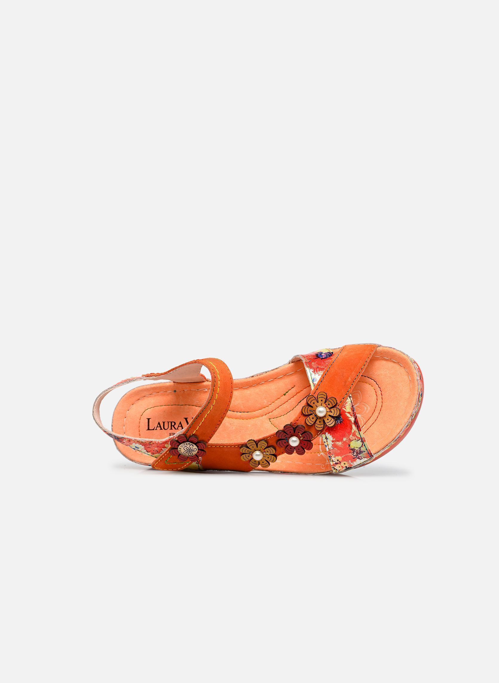 Keil- und Plateausandalen Brcuelo 81 damen orange Laura Vita Keil- und Plateausandalen Brcuelo 81 damen orange Abricot