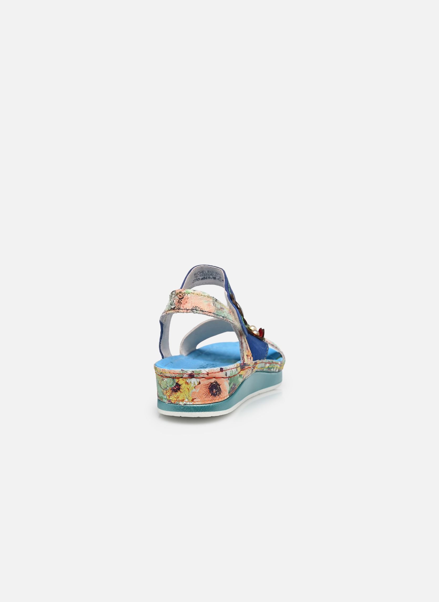 Sandales compensées et plateformes Brcuelo 81 femme bleu Laura Vita Sandales compensées et plateformes Brcuelo 81 femme bleu Indigo