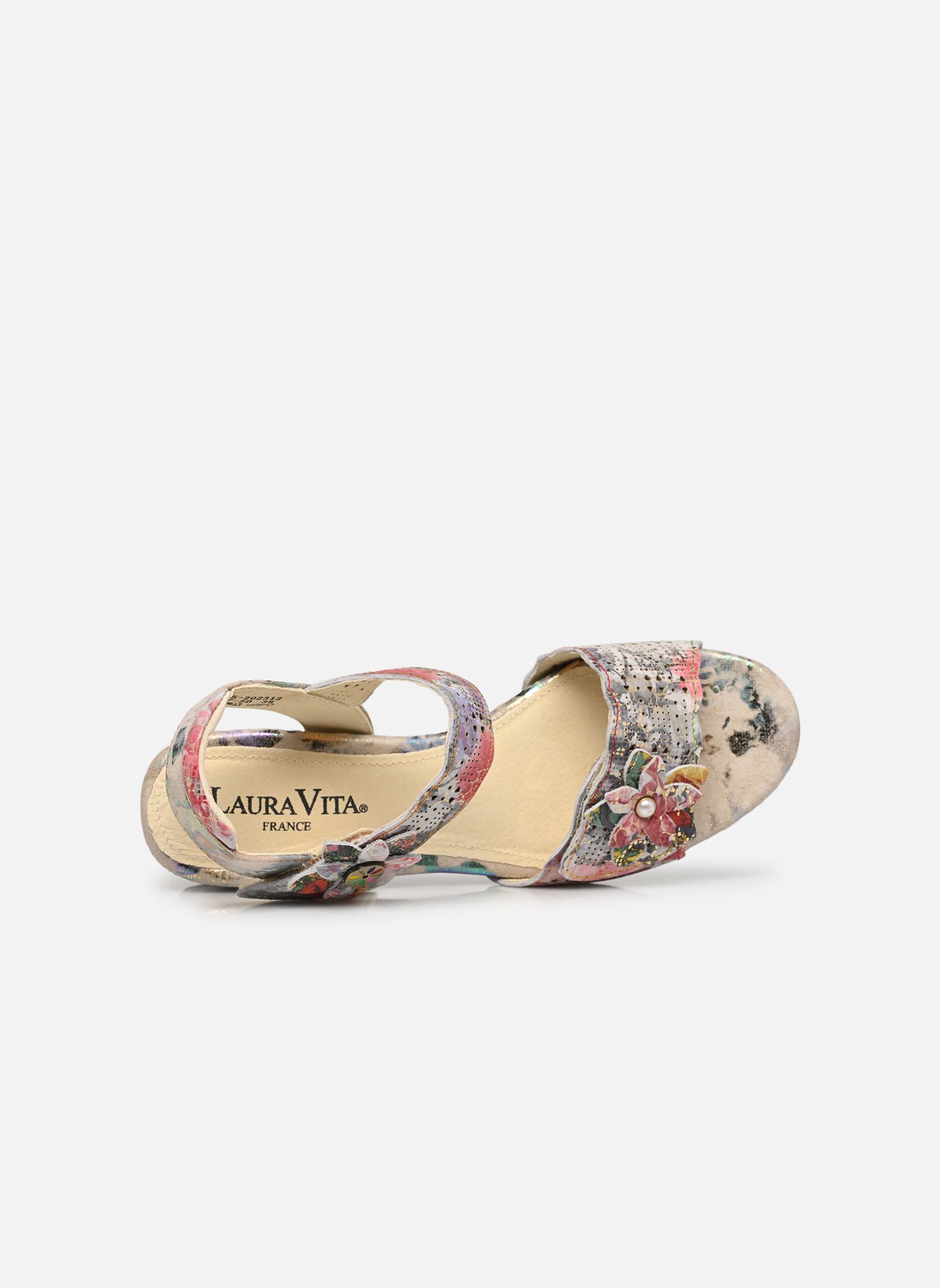 Sandales Hucbio 05 femme multicolore Laura Vita Sandales Hucbio 05 femme multicolore Gris