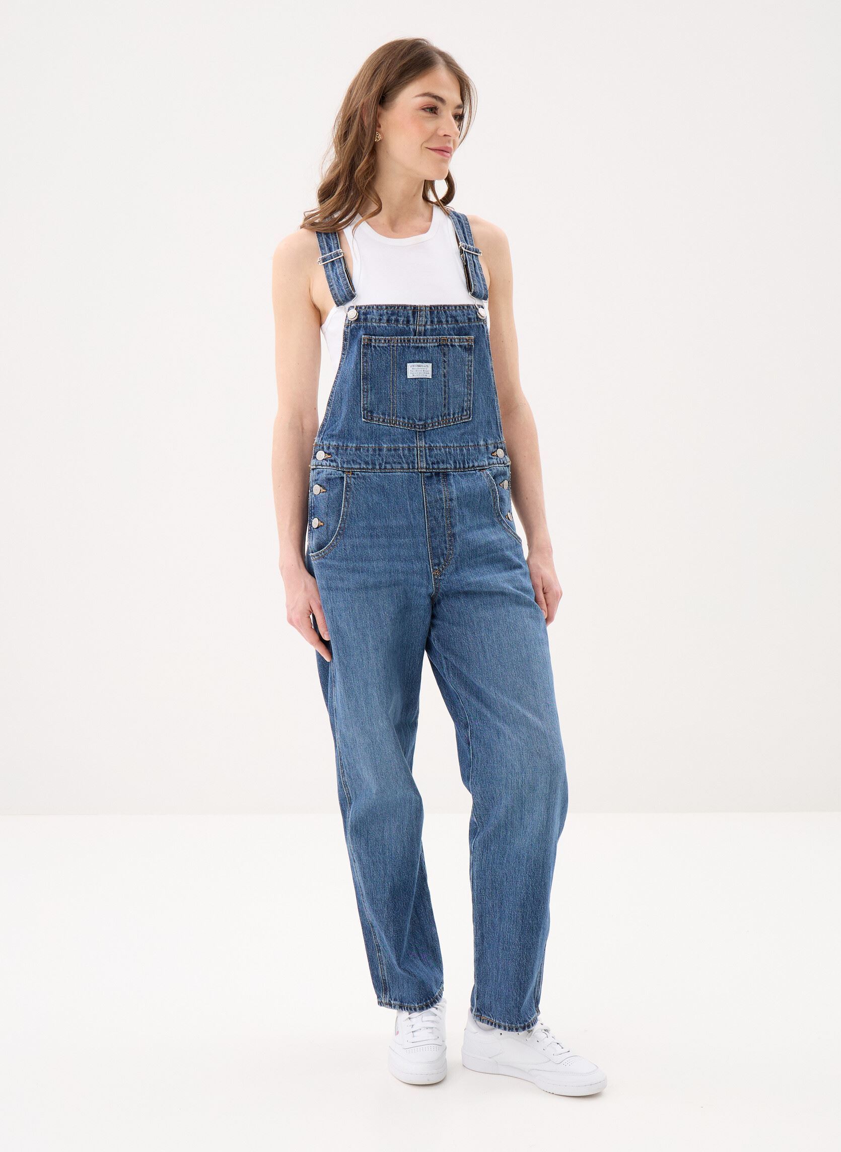 Tuinbroeken Salopette Vintage Overall dames blauw Levi's Tuinbroeken Salopette Vintage Overall dames blauw PROPOSE TO ME