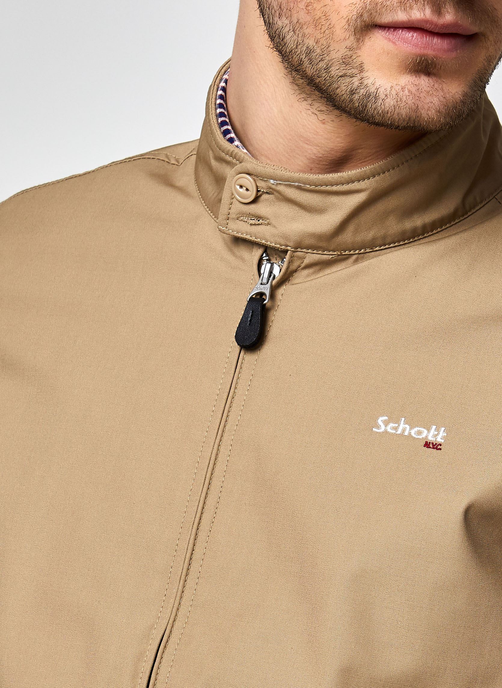 Jacken Blouson Casual-CABL1220 herren beige Schott Jacken Blouson Casual-CABL1220 herren beige LT.BEIGE