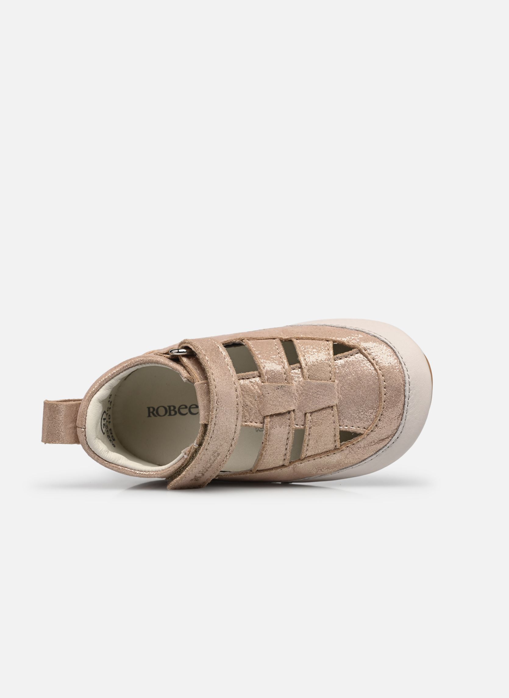 Ballerines Miniz fille or et bronze Robeez Ballerines Miniz fille or et bronze OR
