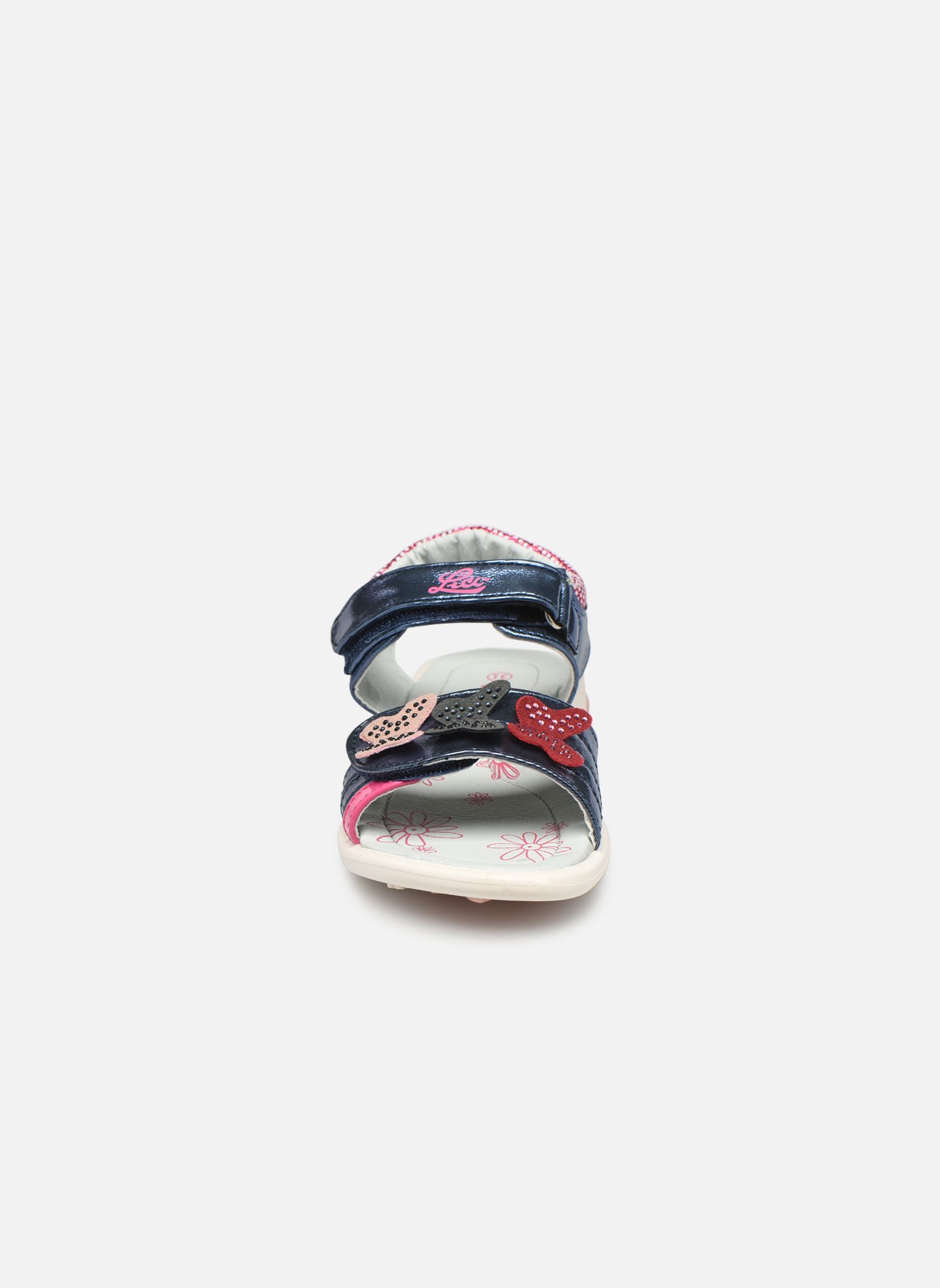 Sandalen Lindsey V mädchen blau Lico Sandalen Lindsey V mädchen blau MARINE PINK ROSA
