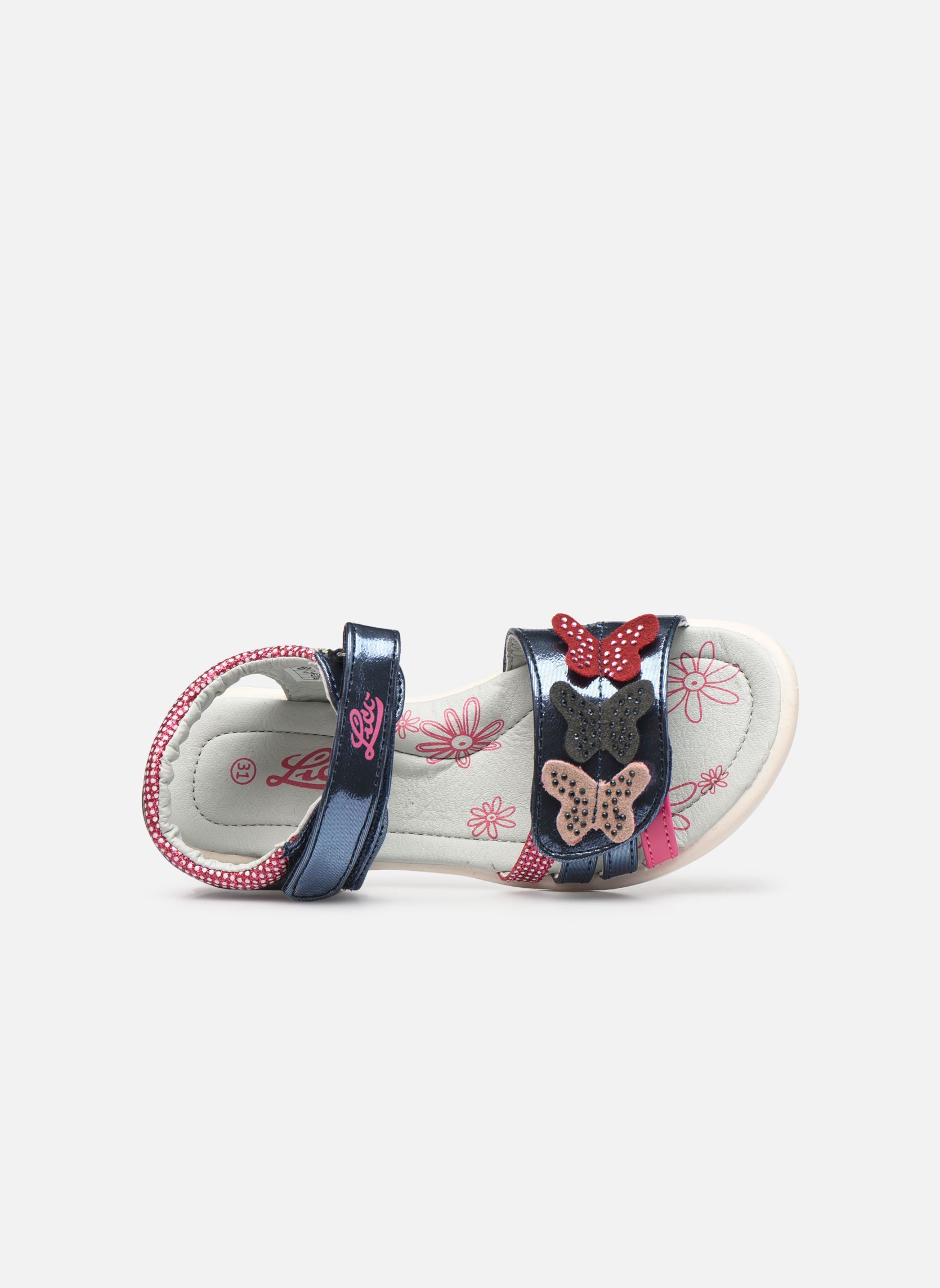 Sandalen Lindsey V mädchen blau Lico Sandalen Lindsey V mädchen blau MARINE PINK ROSA