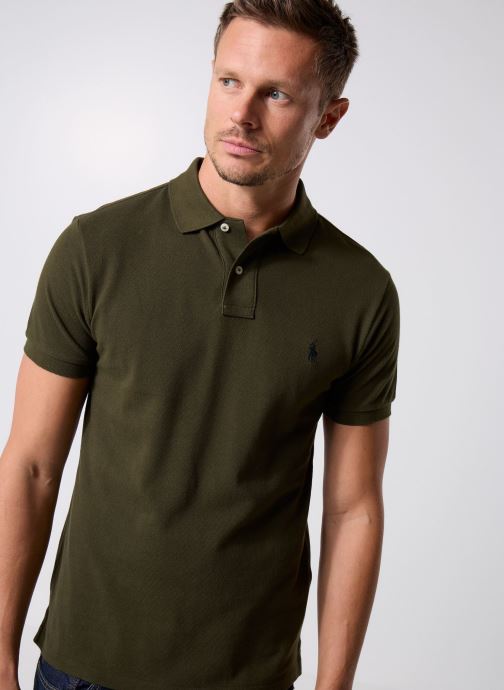 Vêtements Polo cintré en coton piqué 710536856 pour Accessoires - Polo Ralph Lauren - Modalova