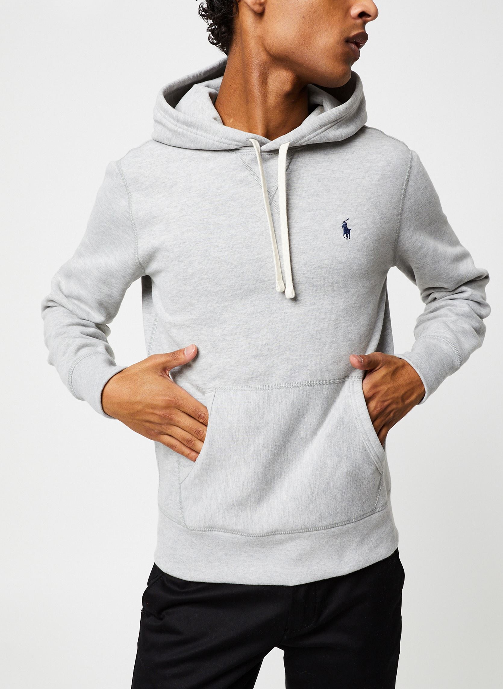 Sweat shirt Polo Ralph Lauren SWEAT A CAPUCHE MOLTONE EN COTON EU - vue 2