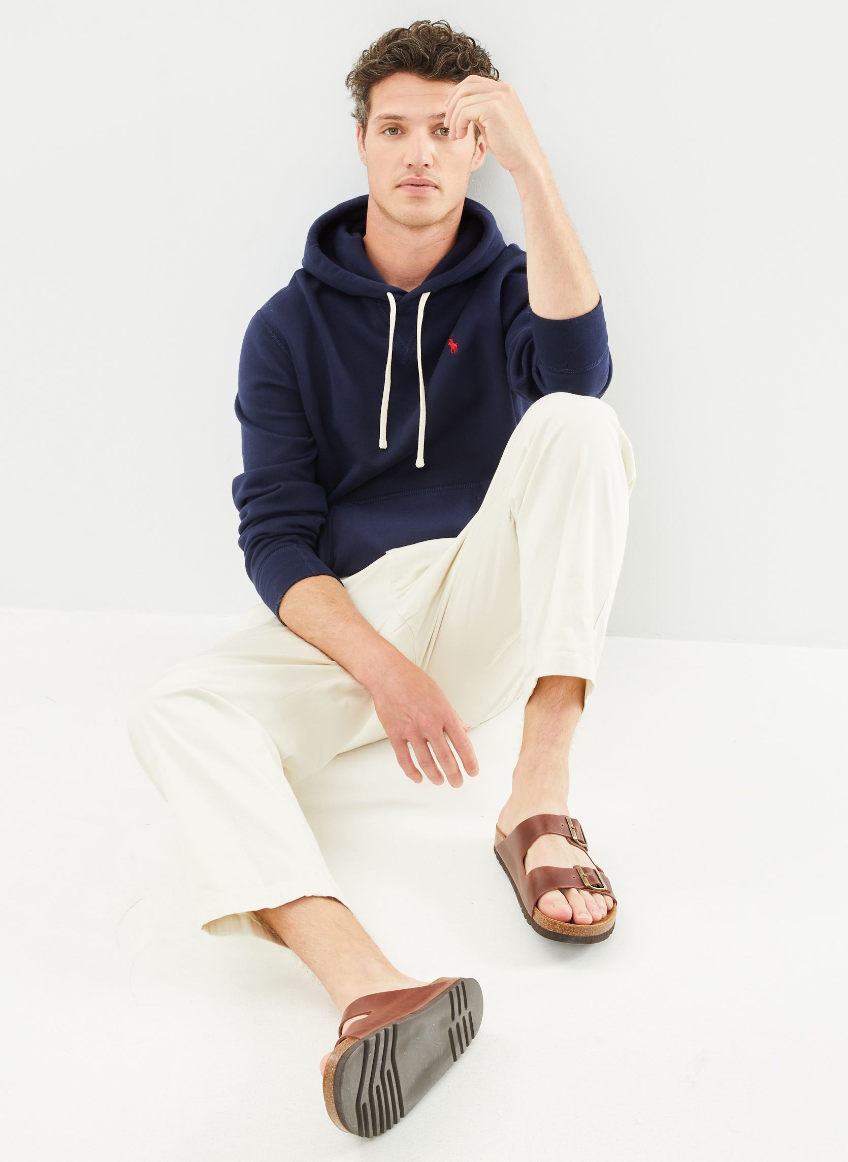 Kapuzenpullover Sweat à capuche RL en molleton herren blau Polo Ralph Lauren Kapuzenpullover Sweat à capuche RL en molleton herren blau CRUISE NAVY