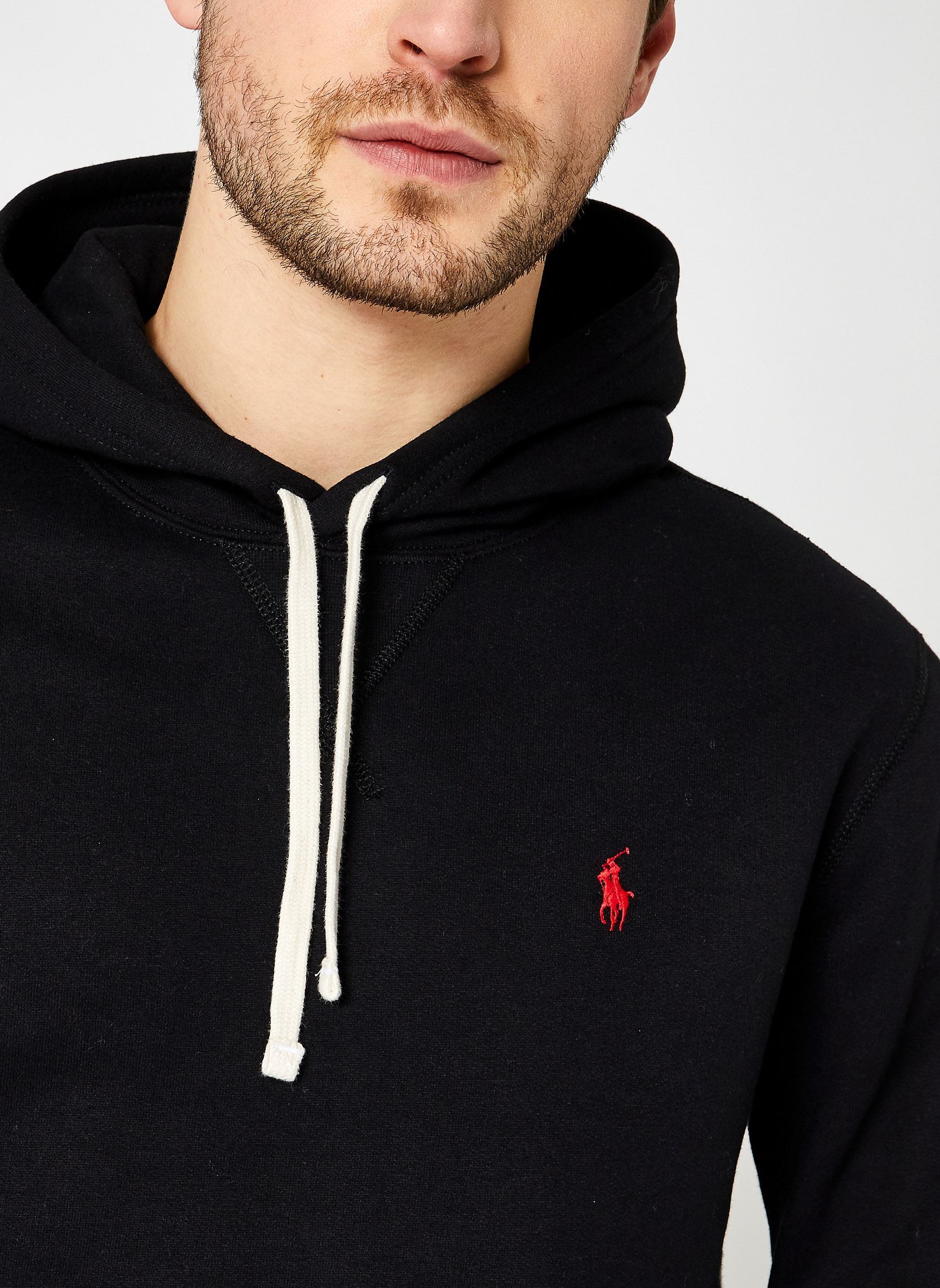 Hoodies Sweat à capuche RL en molleton heren zwart Polo Ralph Lauren Hoodies Sweat à capuche RL en molleton heren zwart POLO BLACK