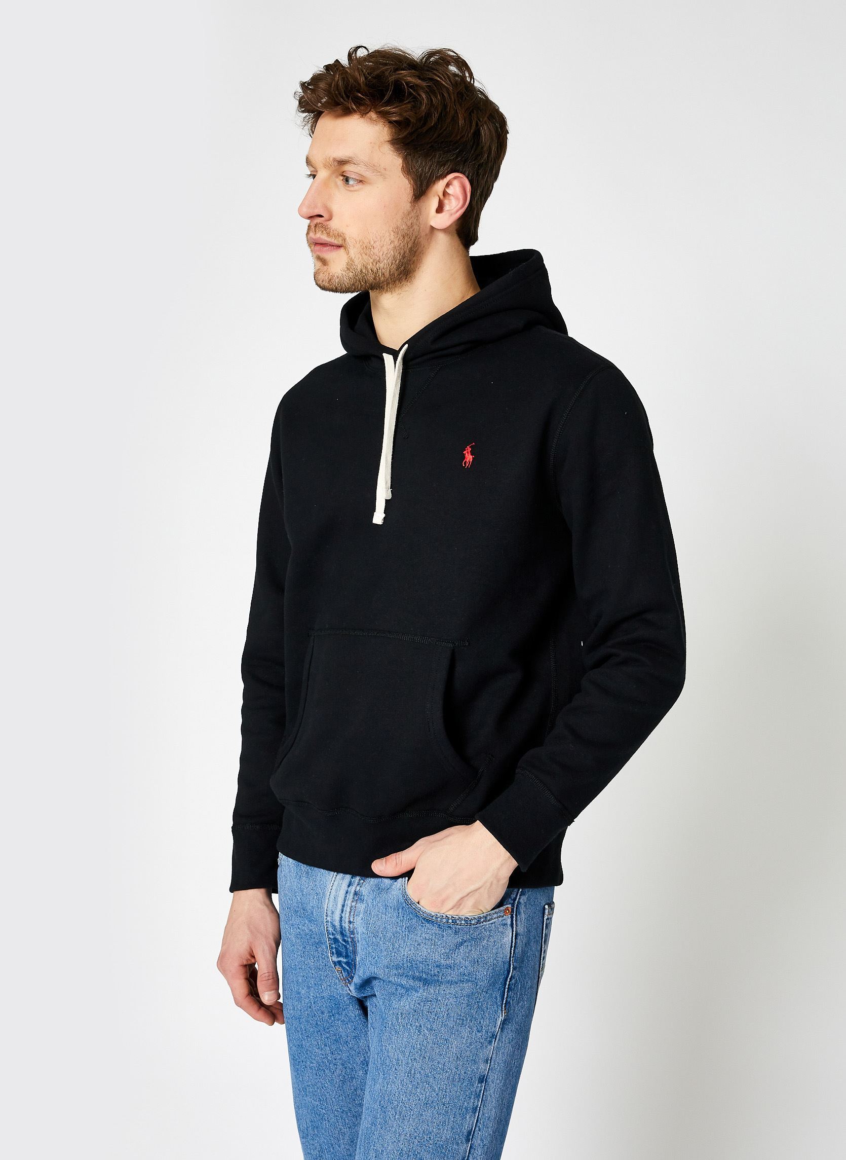 Hoodies Sweat à capuche RL en molleton heren zwart Polo Ralph Lauren Hoodies Sweat à capuche RL en molleton heren zwart POLO BLACK