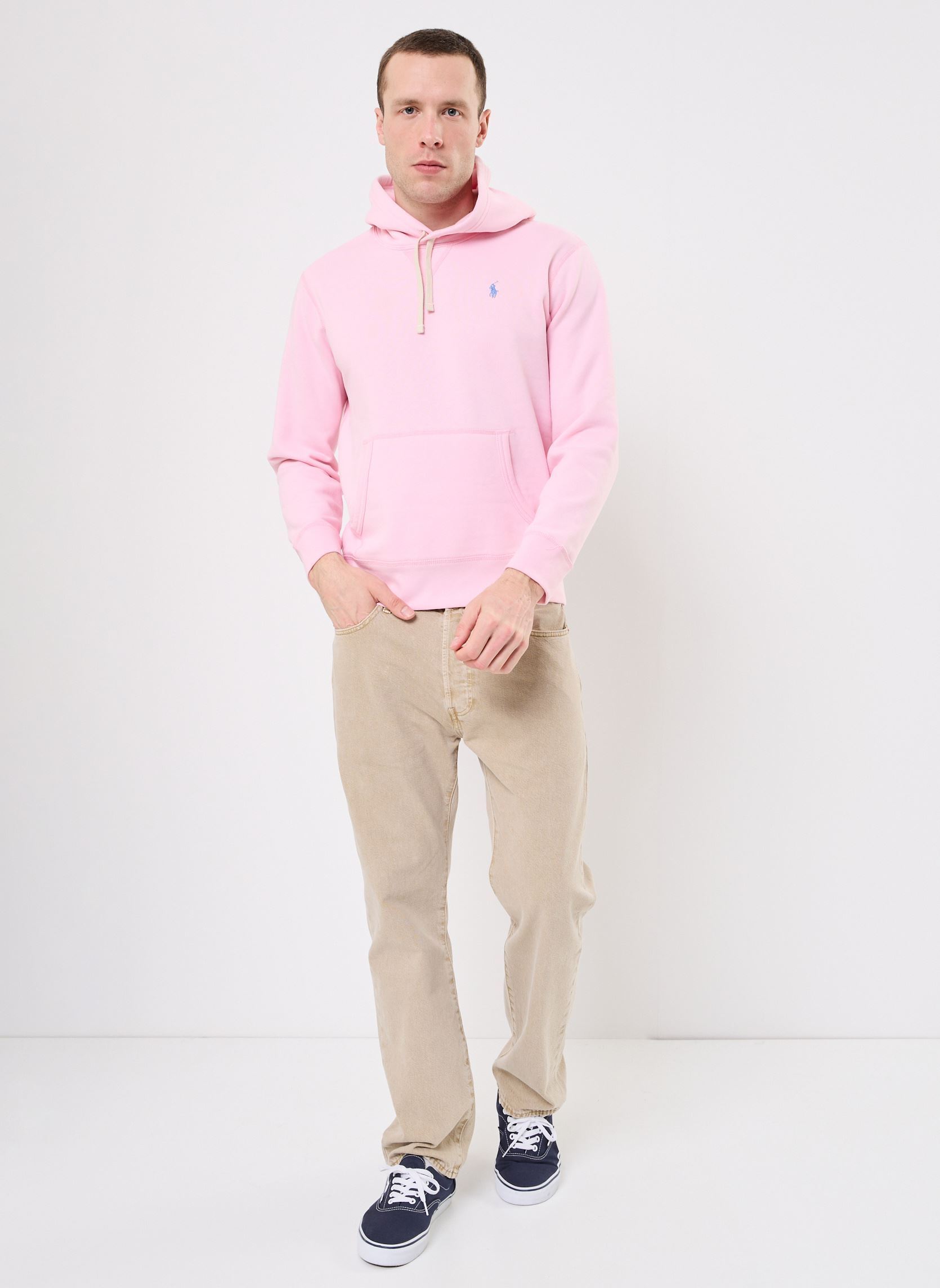Sweats à capuche Sweat à capuche RL en molleton homme rose Polo Ralph Lauren Sweats à capuche Sweat à capuche RL en molleton homme rose CARMEL PINK/C7349