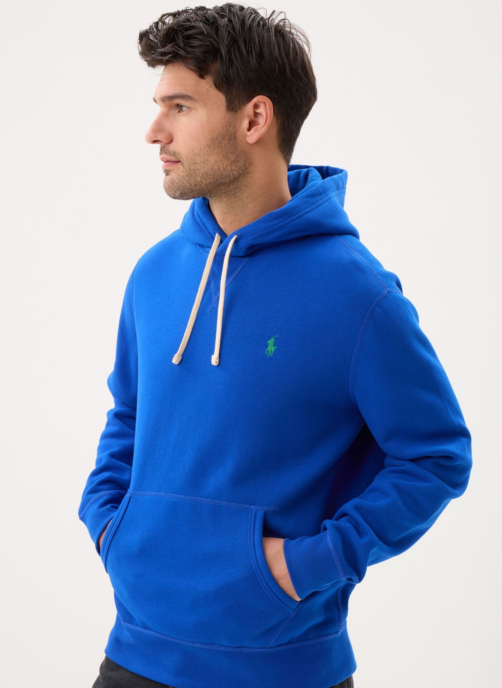 Sweat shirt Polo Ralph Lauren SWEAT A CAPUCHE MOLTONE EN COTON EU - vue 1