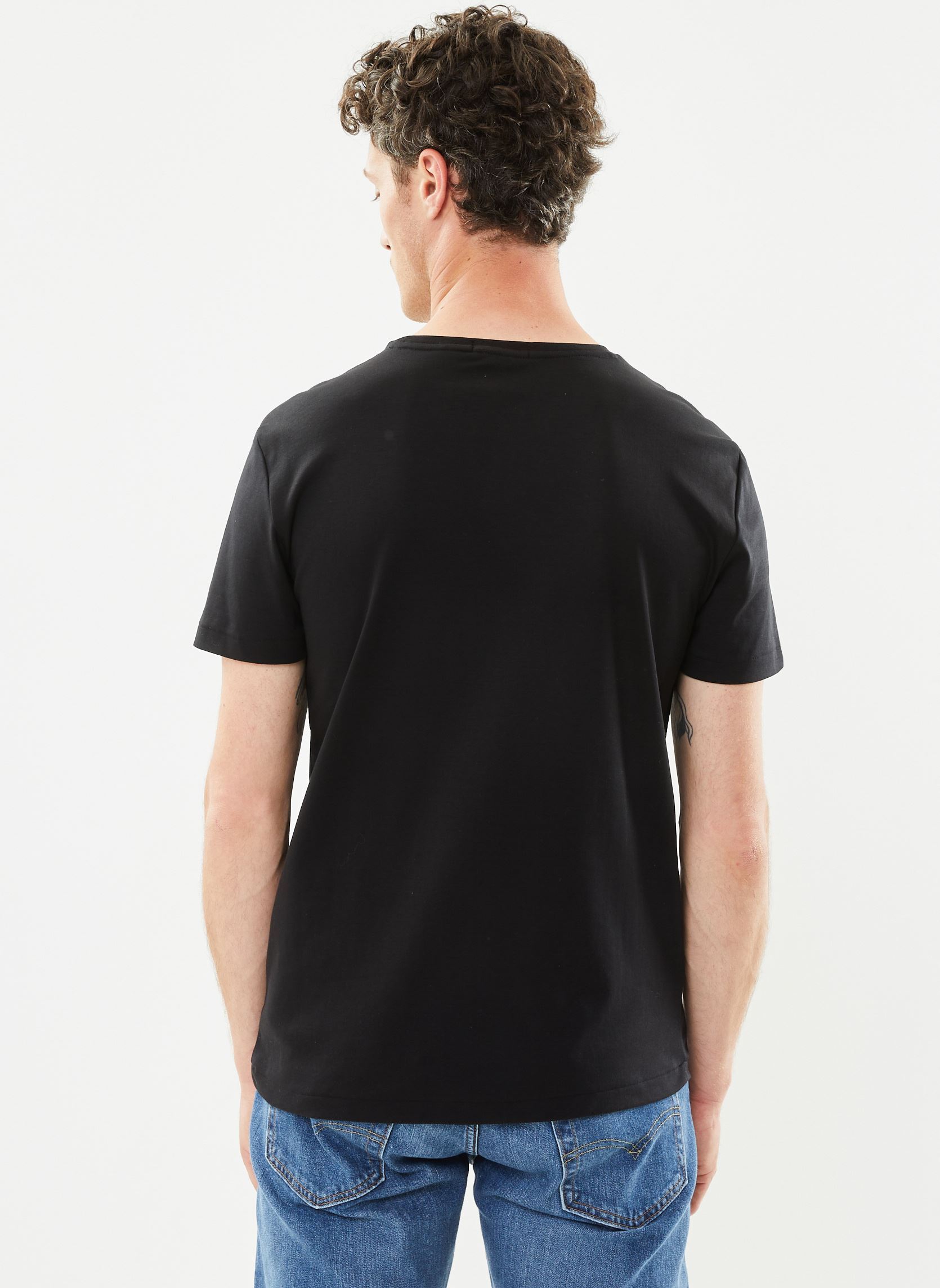 Tee-shirts T-Shirt Coupe Ajustée En Coton Doux 7107 homme noir Polo Ralph Lauren Tee-shirts T-Shirt Coupe Ajustée En Coton Doux 7107 homme noir POLO BLACK