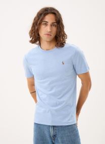 Tee-shirts T-Shirt Coupe Ajustée En Coton Doux 7107 homme blanc
