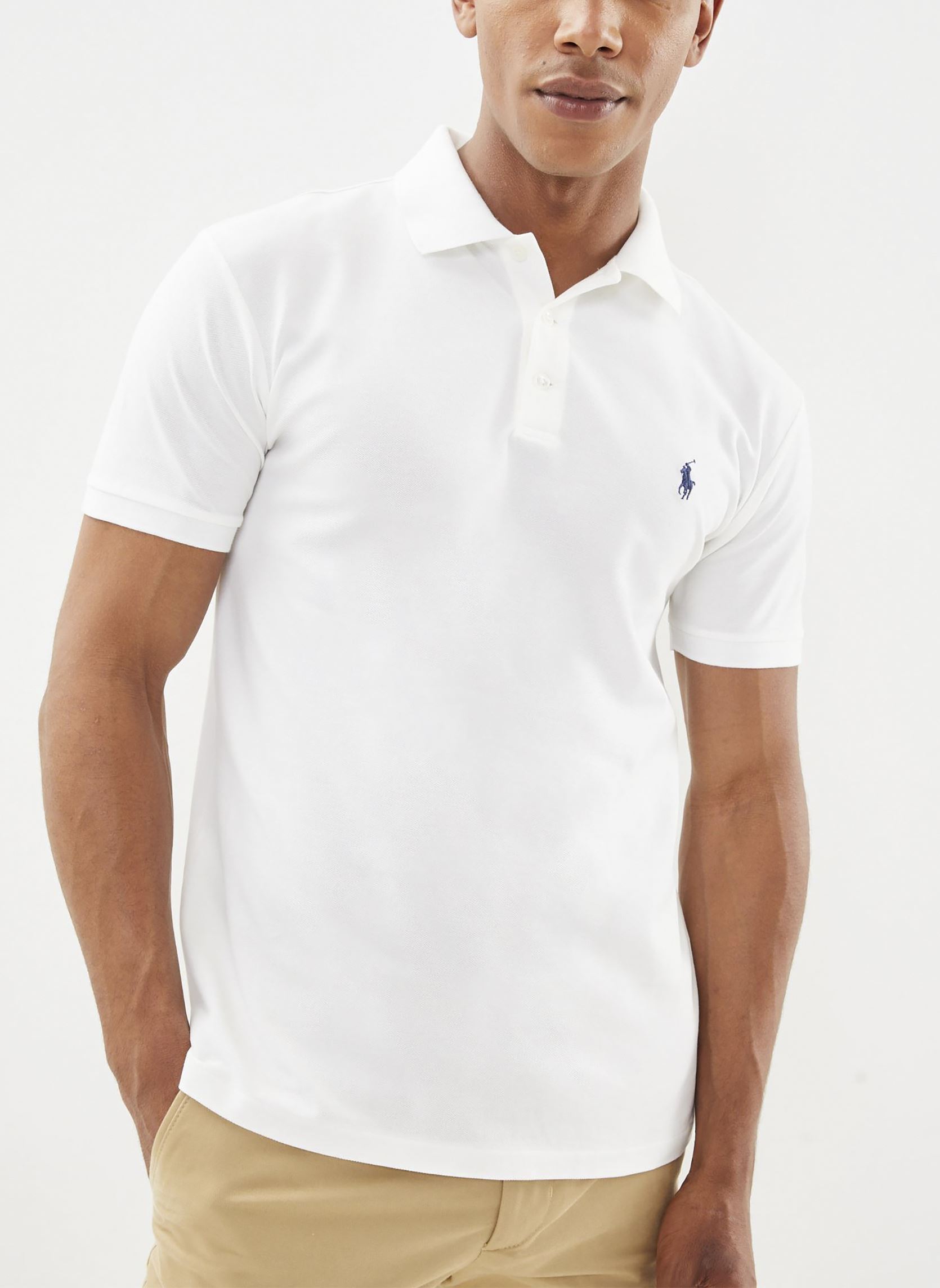 Polo Polo Ralph Lauren POLO AJUSTE SLIM FIT EN COTON STRETCH MESH EU - vue 3
