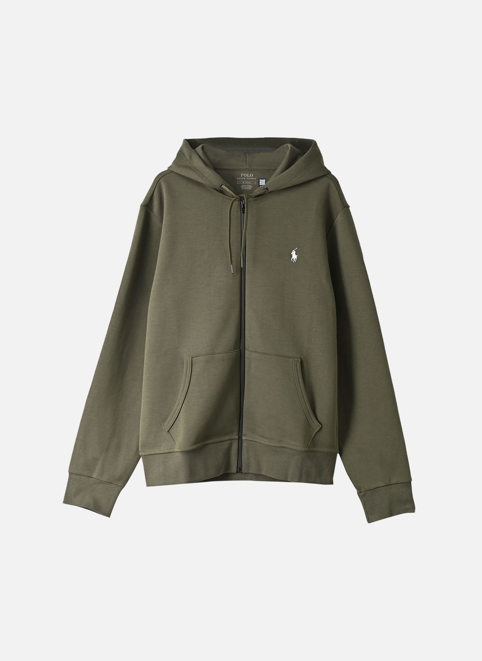 Sweats zippés Sweat À Capuche En Maille Double 7108882 homme kaki Polo Ralph Lauren Sweats zippés Sweat À Capuche En Maille Double 7108882 homme kaki CRUISE OLIVE/C1730