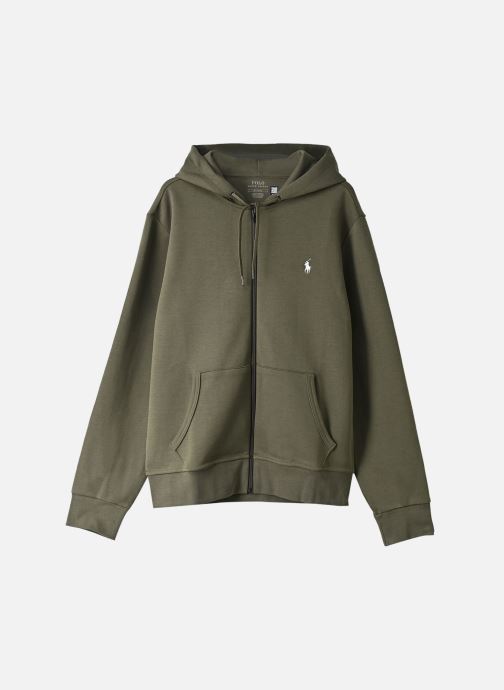 Polo Ralph Lauren Sweats zippés Sweat À Capuche En Maille Double 7108882 homme kaki