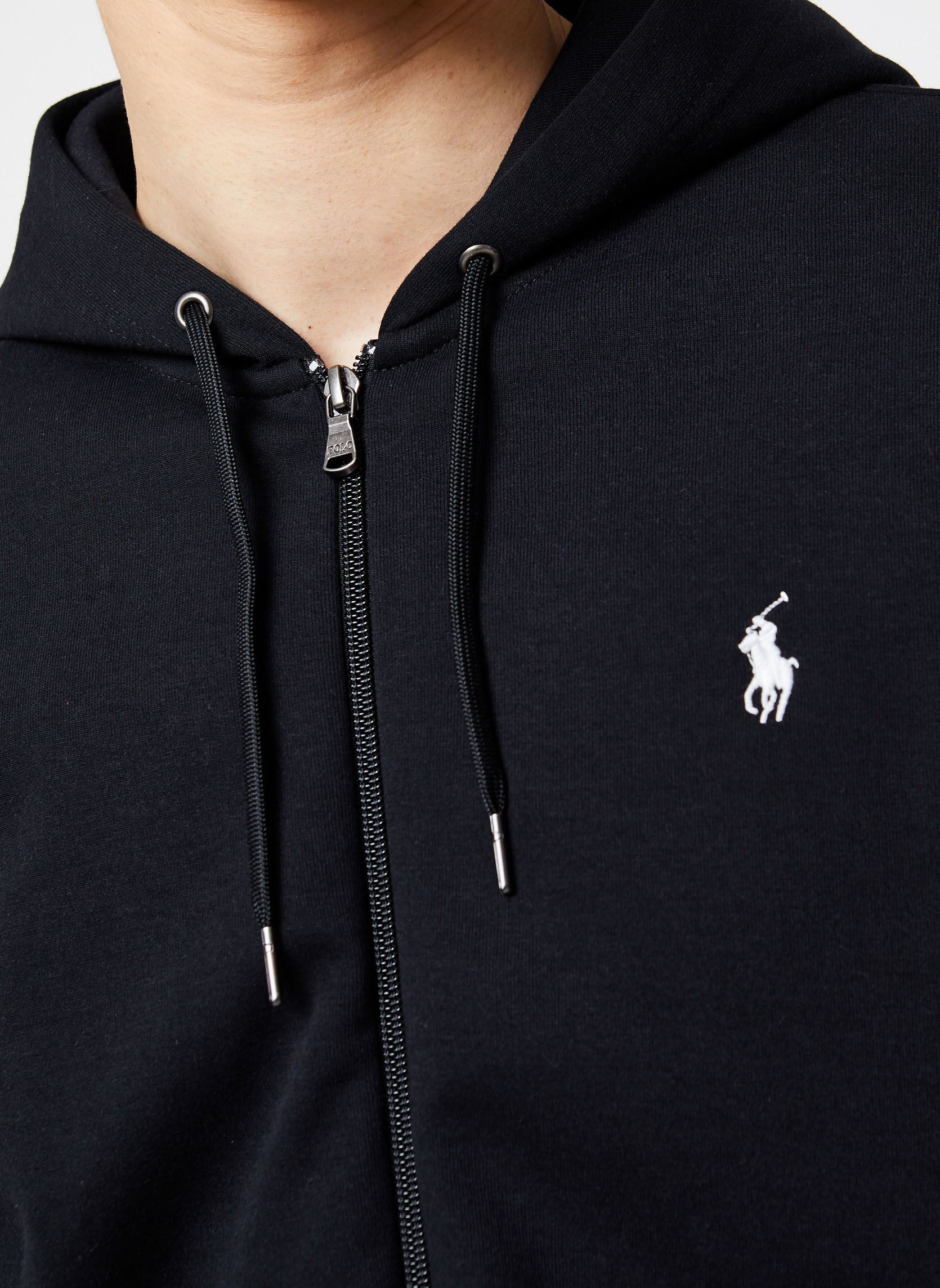 Sweats zippés Sweat À Capuche En Maille Double 7108882 homme noir Polo Ralph Lauren Sweats zippés Sweat À Capuche En Maille Double 7108882 homme noir POLO BLACK