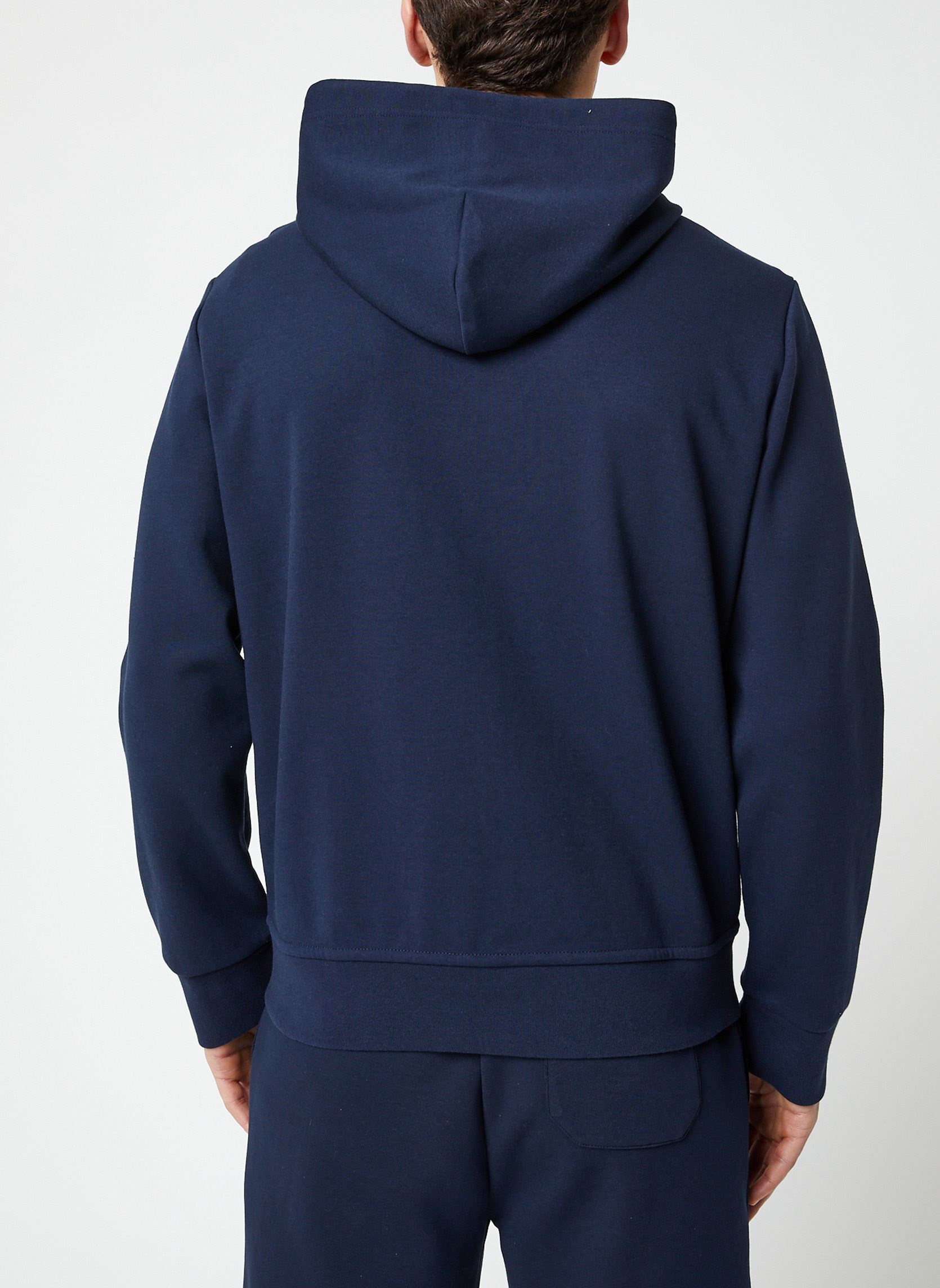 Sweats zippés Sweat À Capuche En Maille Double 7108882 homme bleu Polo Ralph Lauren Sweats zippés Sweat À Capuche En Maille Double 7108882 homme bleu AVIATOR NAVY