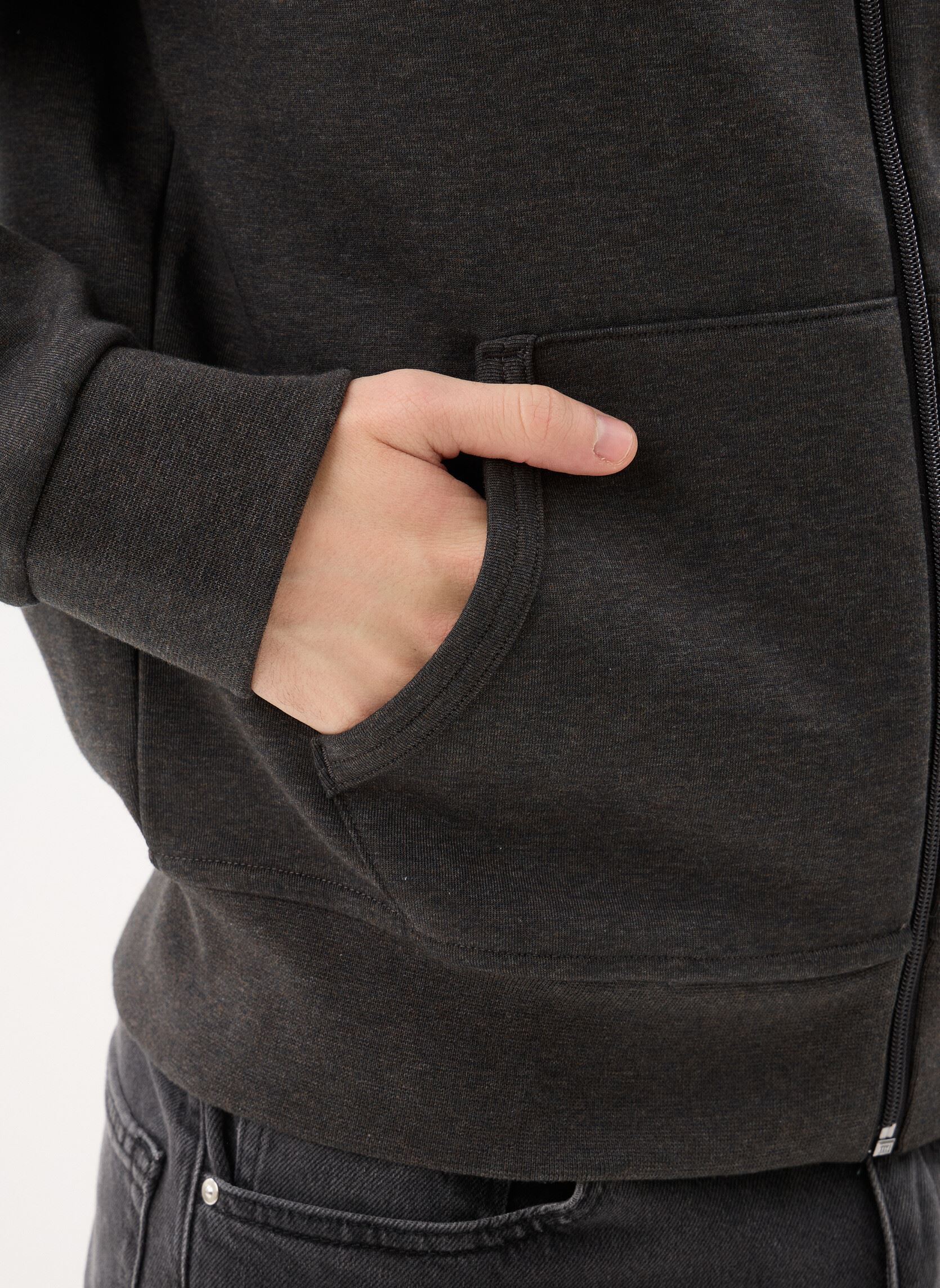 Sweats zippés Sweat À Capuche En Maille Double 7108882 homme gris Polo Ralph Lauren Sweats zippés Sweat À Capuche En Maille Double 7108882 homme gris DARK CHARCOAL HEATHER/C1730