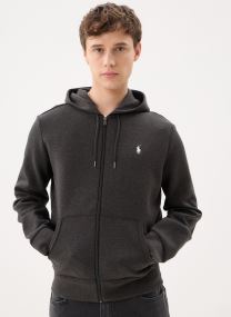 Sweaters met rits Sweat À Capuche En Maille Double 7108882 heren wit