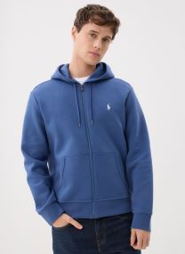 Sweaters met rits Sweat À Capuche En Maille Double 7108882 heren wit