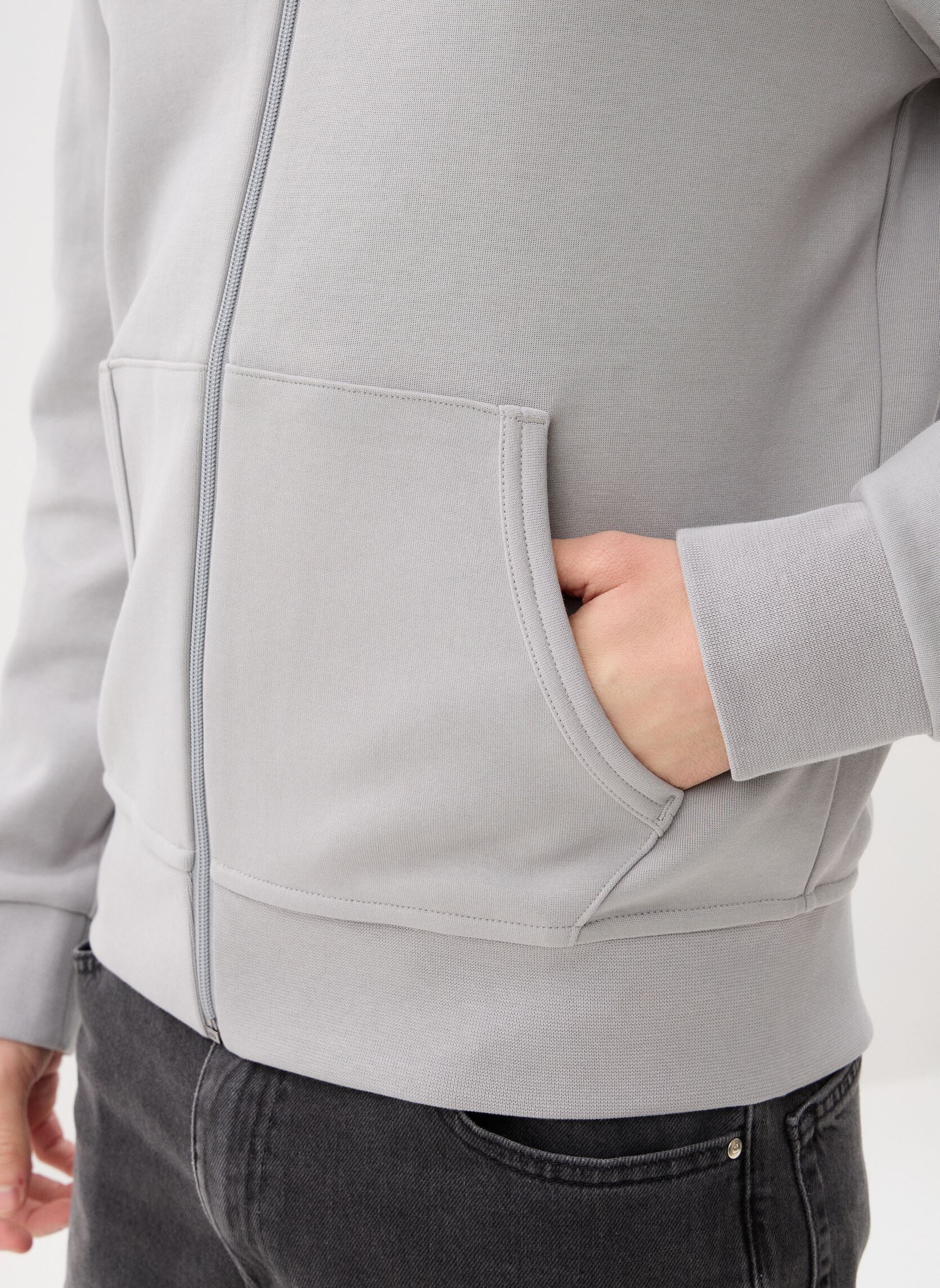 Sweats zippés Sweat À Capuche En Maille Double 7108882 homme gris Polo Ralph Lauren Sweats zippés Sweat À Capuche En Maille Double 7108882 homme gris SOFT GREY/C1730