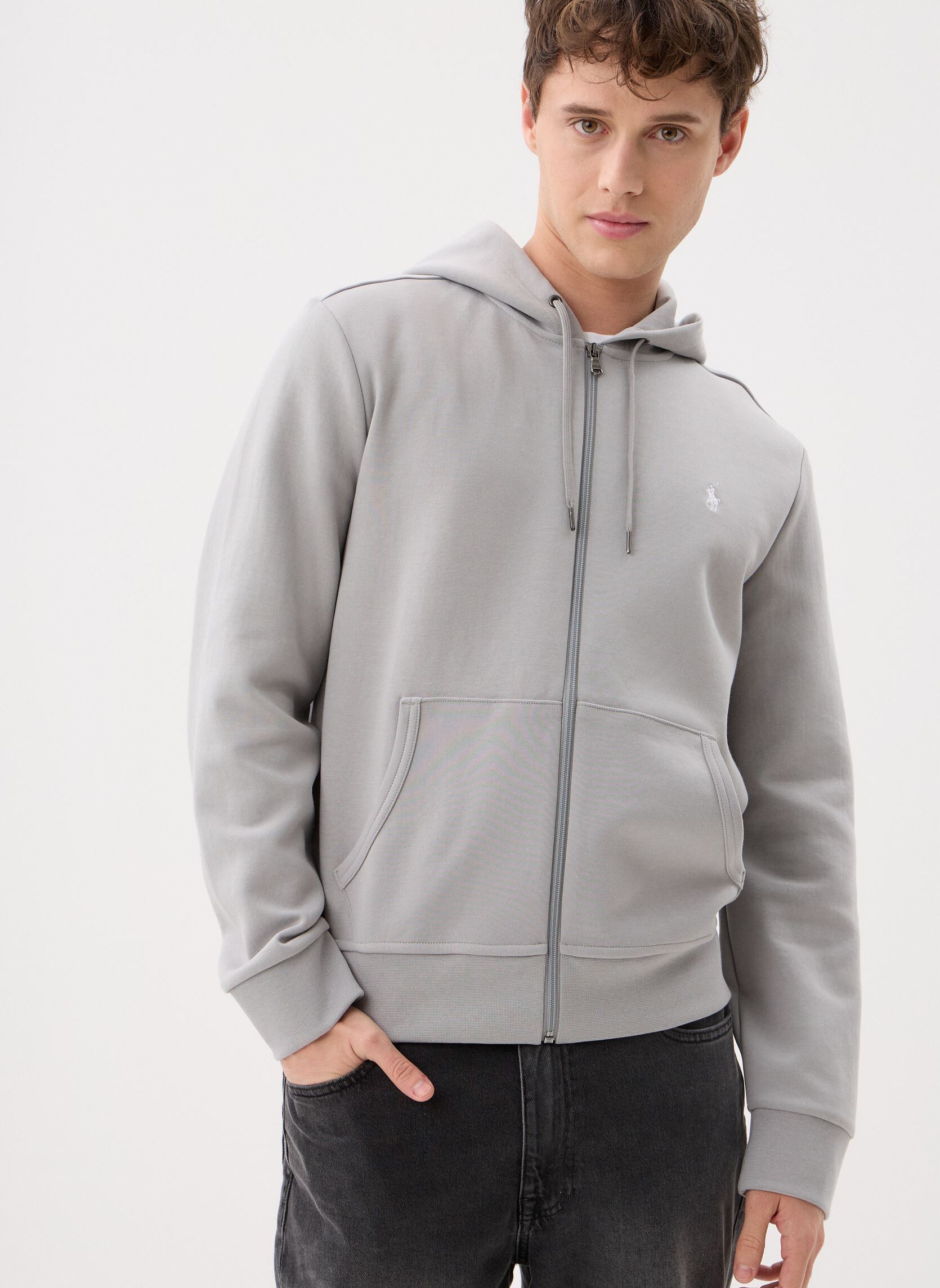 Vêtements Polo Ralph Lauren Sweat À Capuche En Maille Double 710888282 pour Homme - vue 1