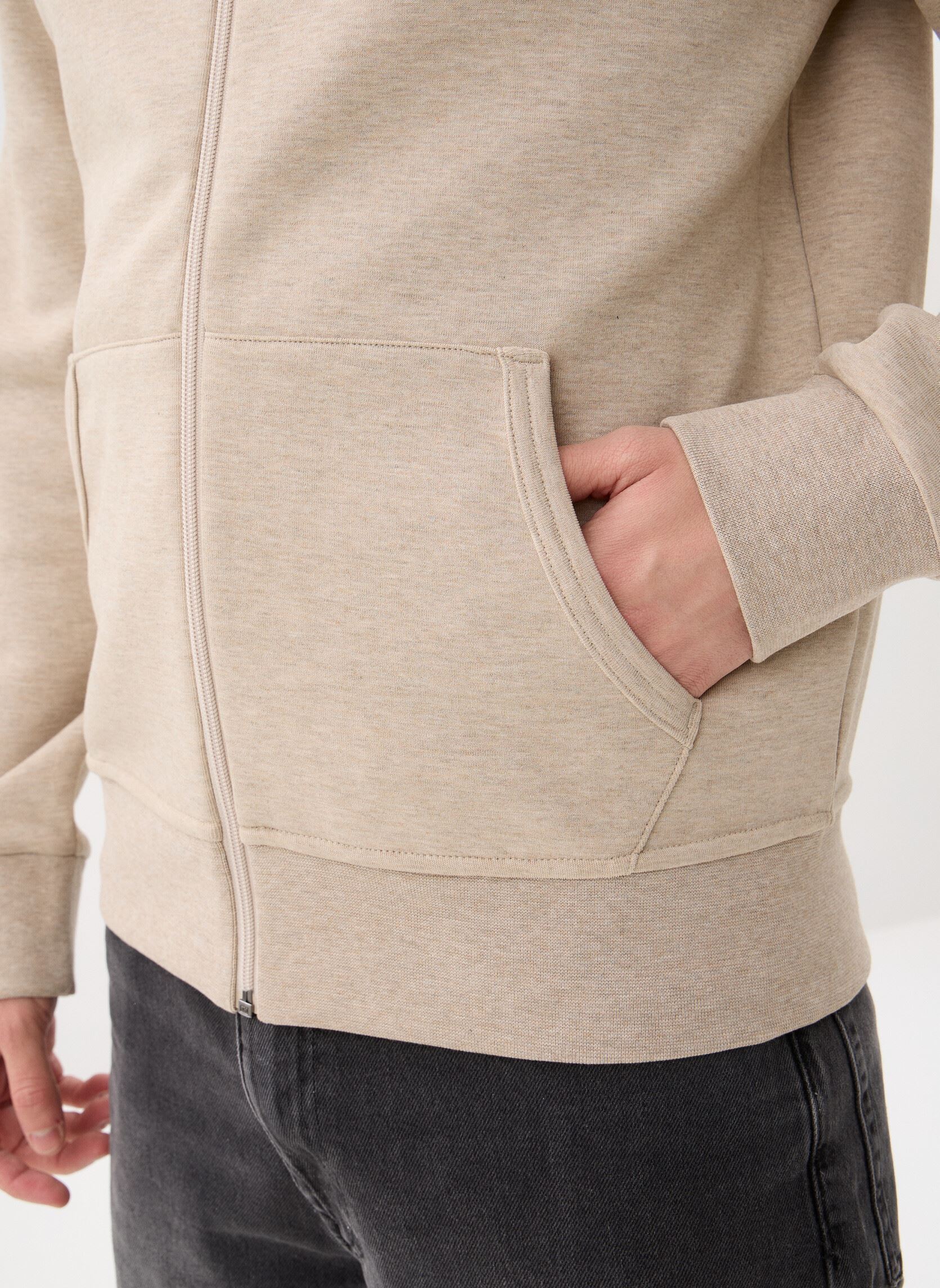 Sweats zippés Sweat À Capuche En Maille Double 7108882 homme beige Polo Ralph Lauren Sweats zippés Sweat À Capuche En Maille Double 7108882 homme beige TUSCAN BEIGE HEATHER/C1730