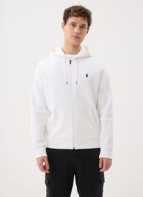Sweaters met rits Sweat À Capuche En Maille Double 7108882 heren wit