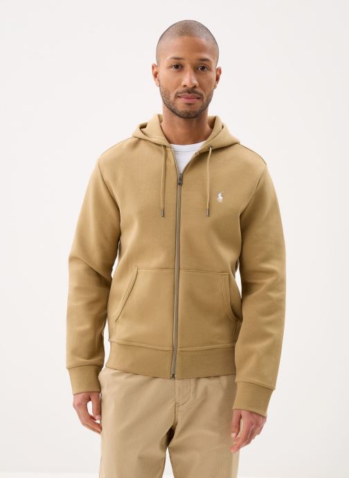 Polo Ralph Lauren Sweats zippés Sweat À Capuche En Maille Double 7108882 homme jaune