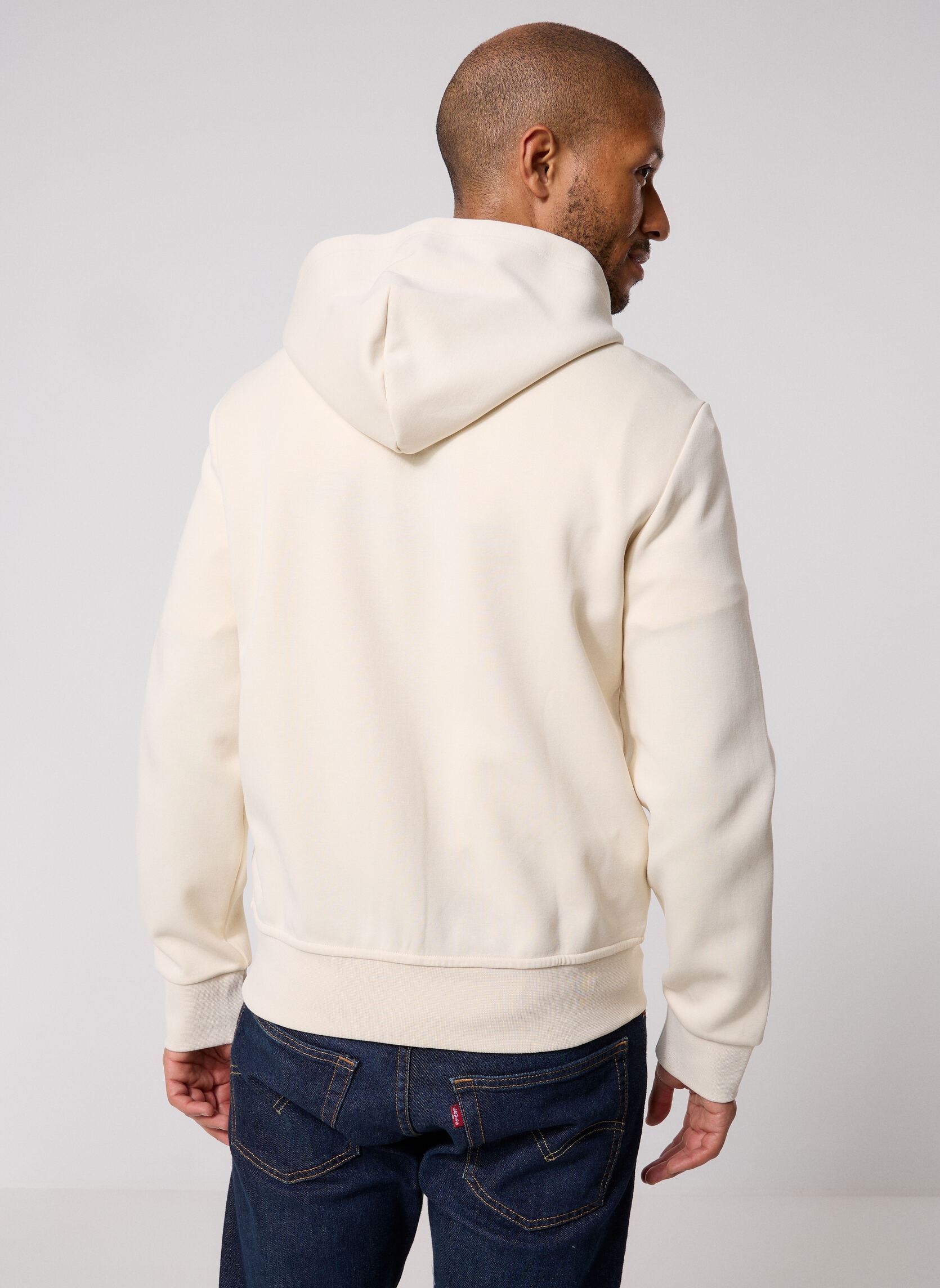 Sweats zippés Sweat À Capuche En Maille Double 7108882 homme beige Polo Ralph Lauren Sweats zippés Sweat À Capuche En Maille Double 7108882 homme beige GUIDE CREAM/C1730