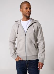 Sweaters met rits Sweat À Capuche En Maille Double 7108882 heren wit