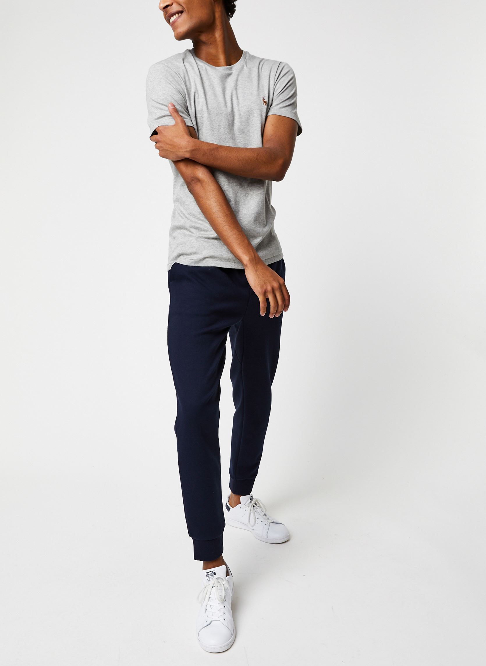 Joggingbroeken Pantalon de jogging maille double 710888 heren blauw Polo Ralph Lauren Joggingbroeken Pantalon de jogging maille double 710888 heren blauw AVIATOR NAVY