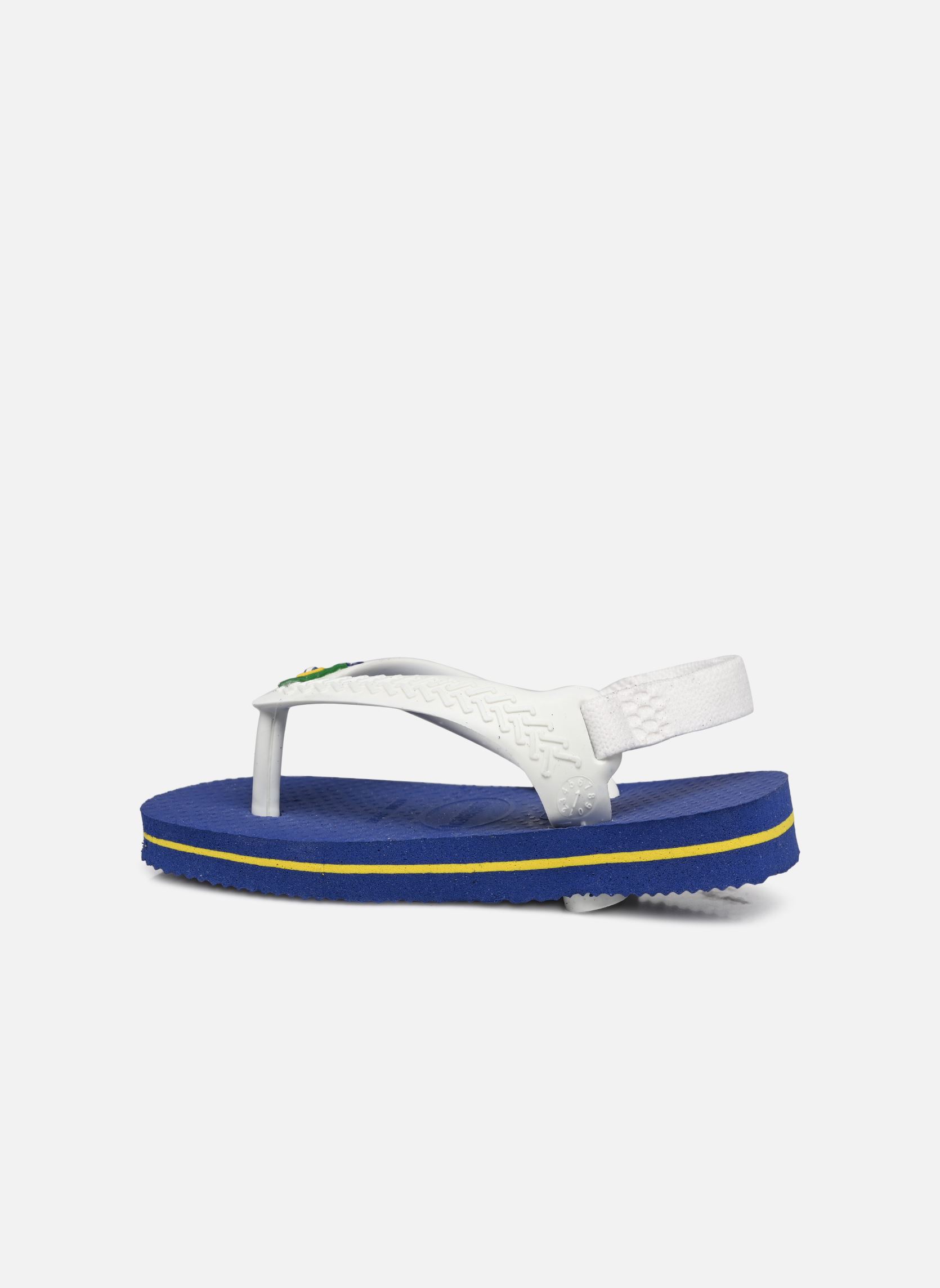Flip-Flops Baby Brasil Logo 2 blau Havaianas Flip-Flops Baby Brasil Logo 2 blau Marine Blue