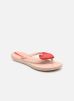 Tongs Ipanema Fille Maxi Fashion - Rose Avec Cœur Métallique