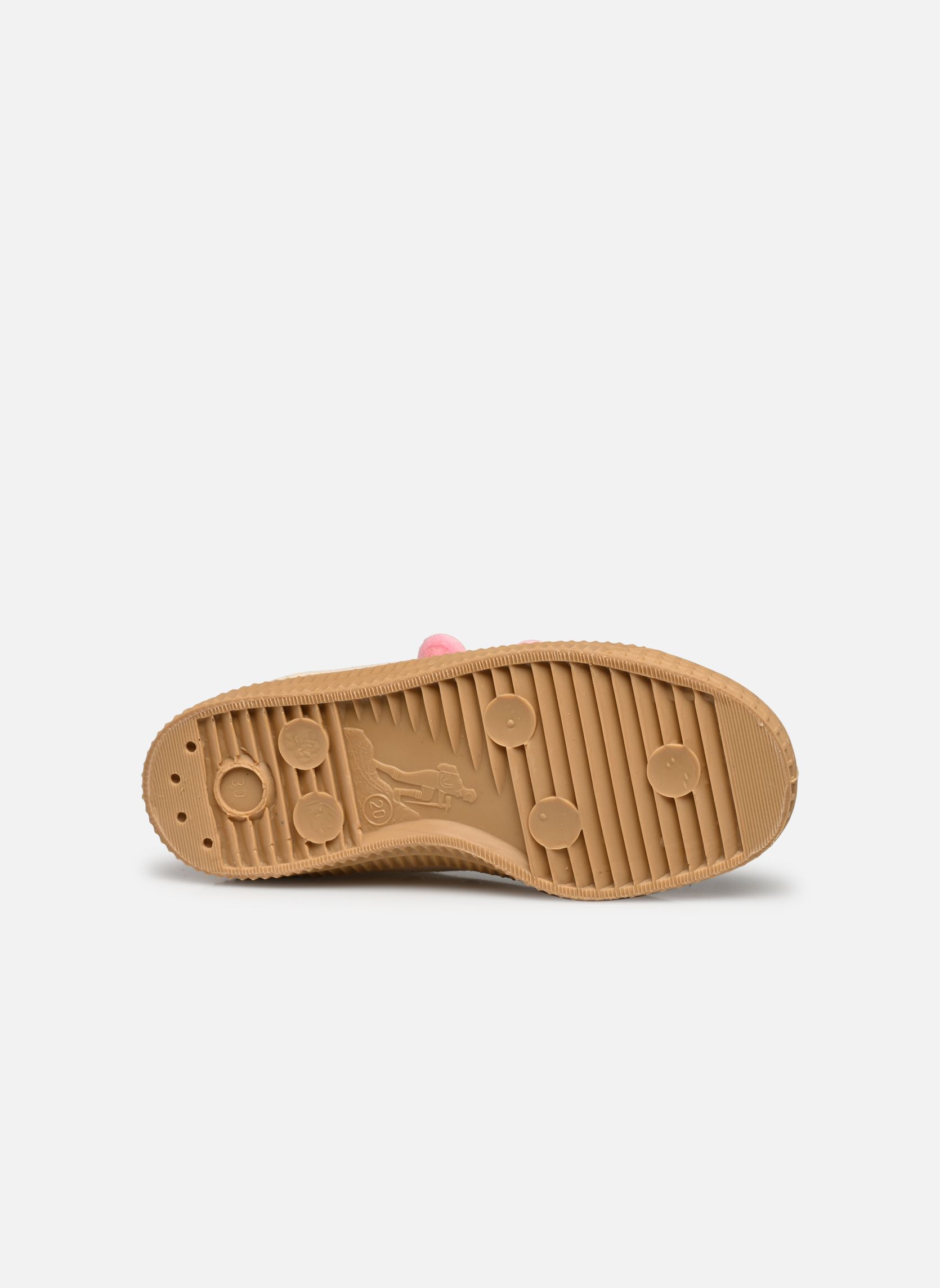 Lage sneakers Star Master Kid Velcro meisjes beige Novesta Lage sneakers Star Master Kid Velcro meisjes beige 99 BEIGE_03 PINK