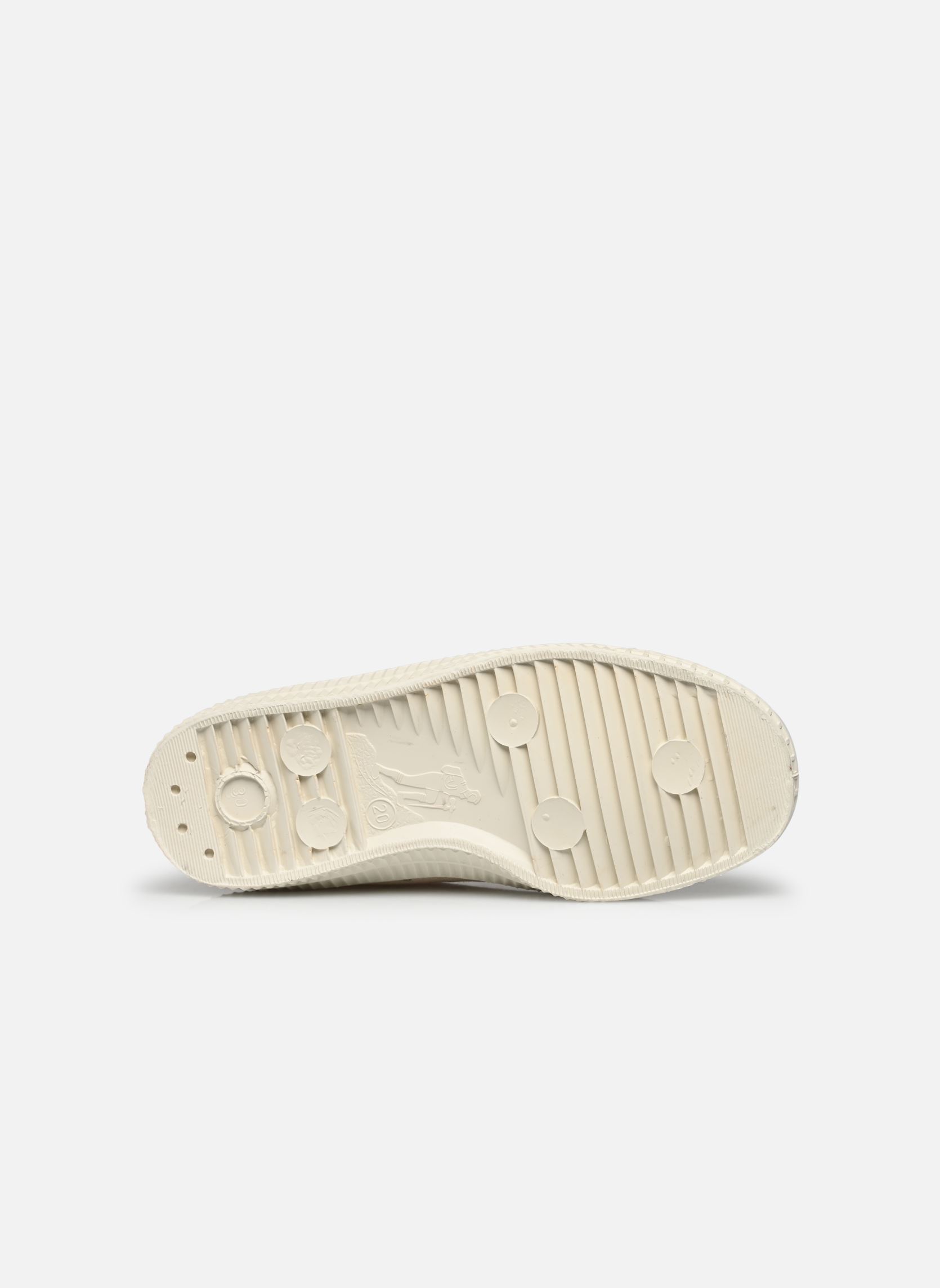 Niedrige Sneaker Star Master Kid Velcro mädchen beige Novesta Niedrige Sneaker Star Master Kid Velcro mädchen beige MONO BEIGE_PINK PRINT