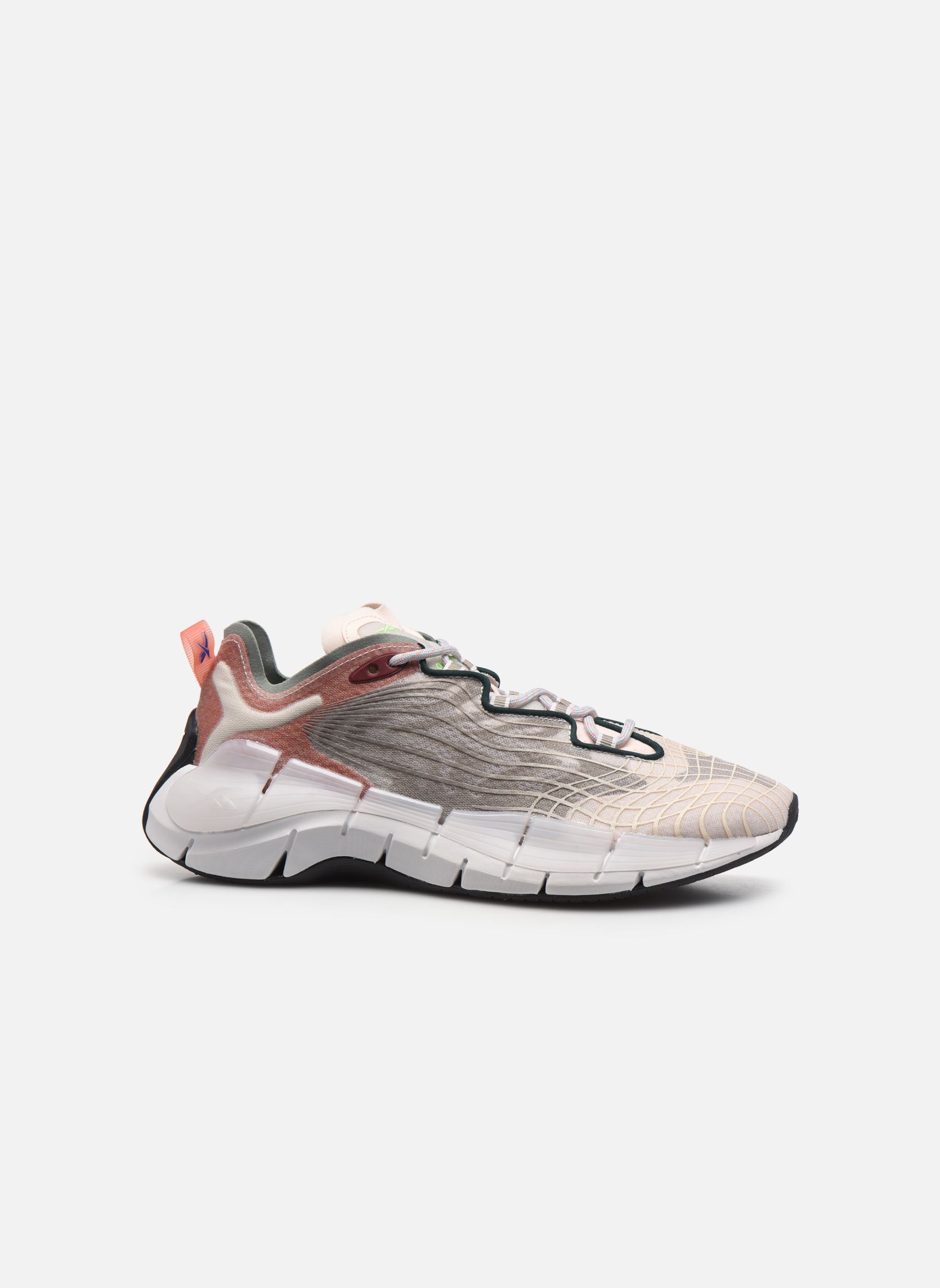 Baskets basses Zig Kinetica W femme blanc Reebok Baskets basses Zig Kinetica W femme blanc AE2W