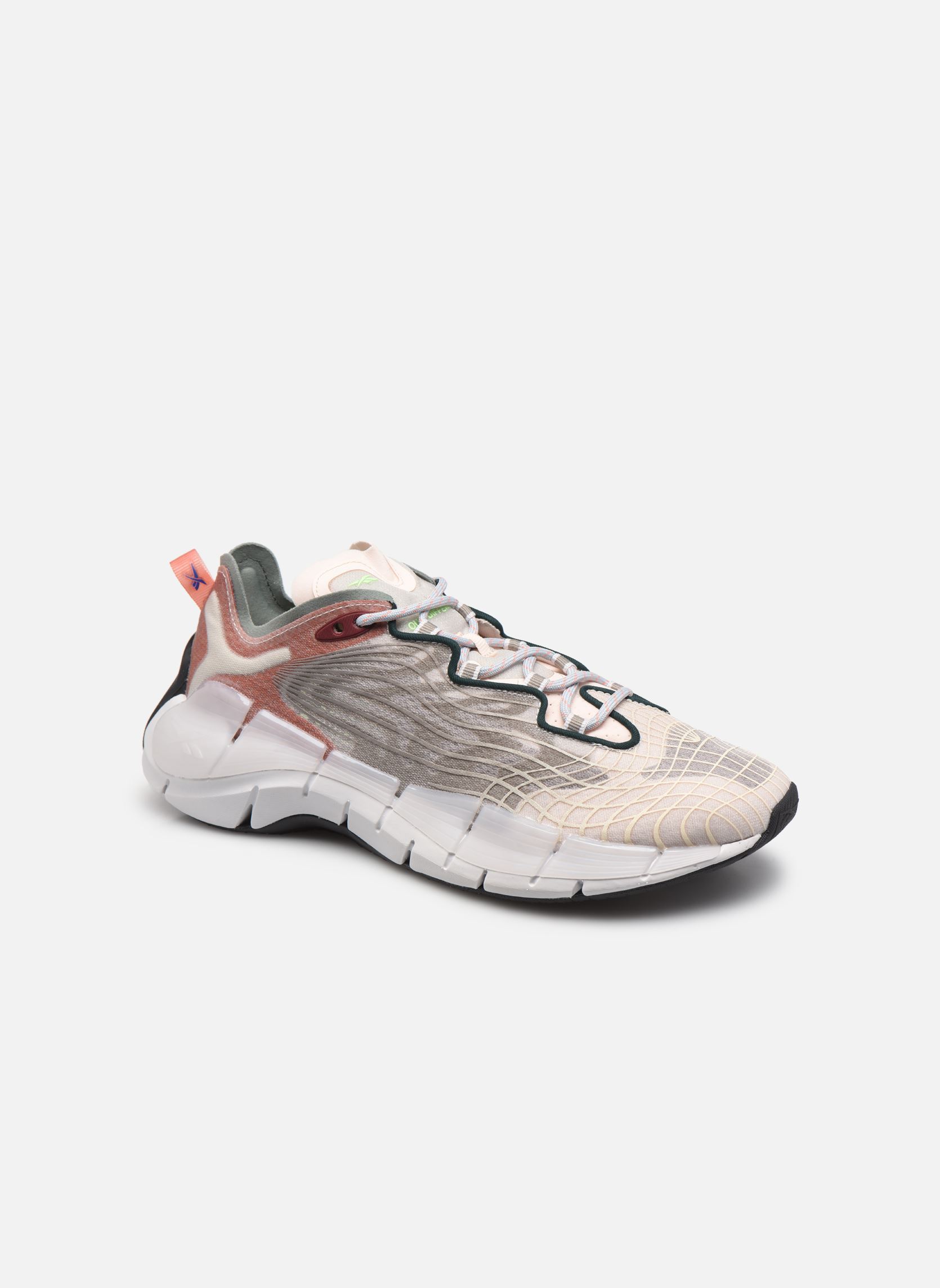 Baskets basses Zig Kinetica W femme blanc Reebok Baskets basses Zig Kinetica W femme blanc AE2W