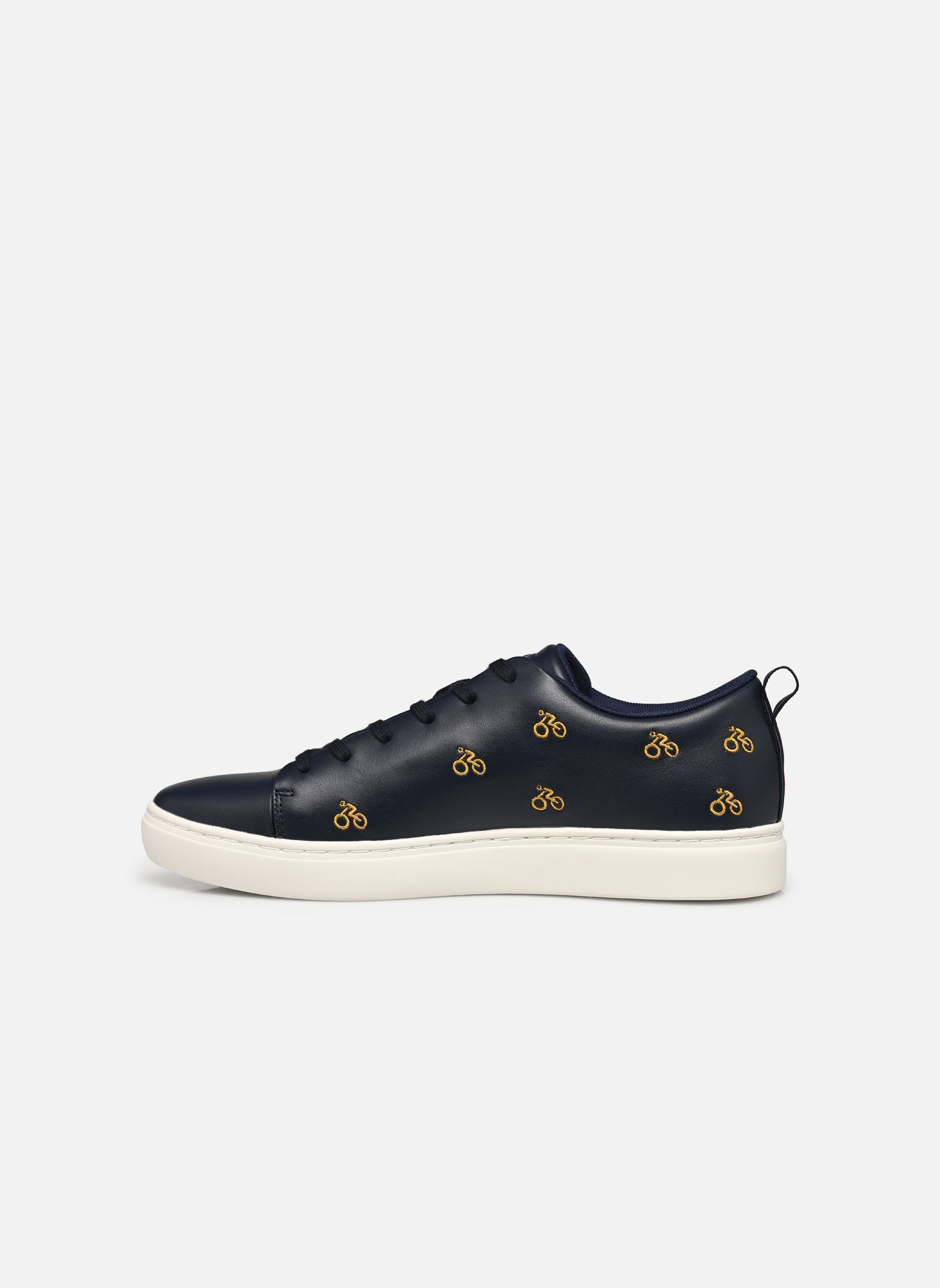 Niedrige Sneaker Lee herren blau PS Paul Smith Niedrige Sneaker Lee herren blau 49-NAVY CYCLE EMBROIDERY