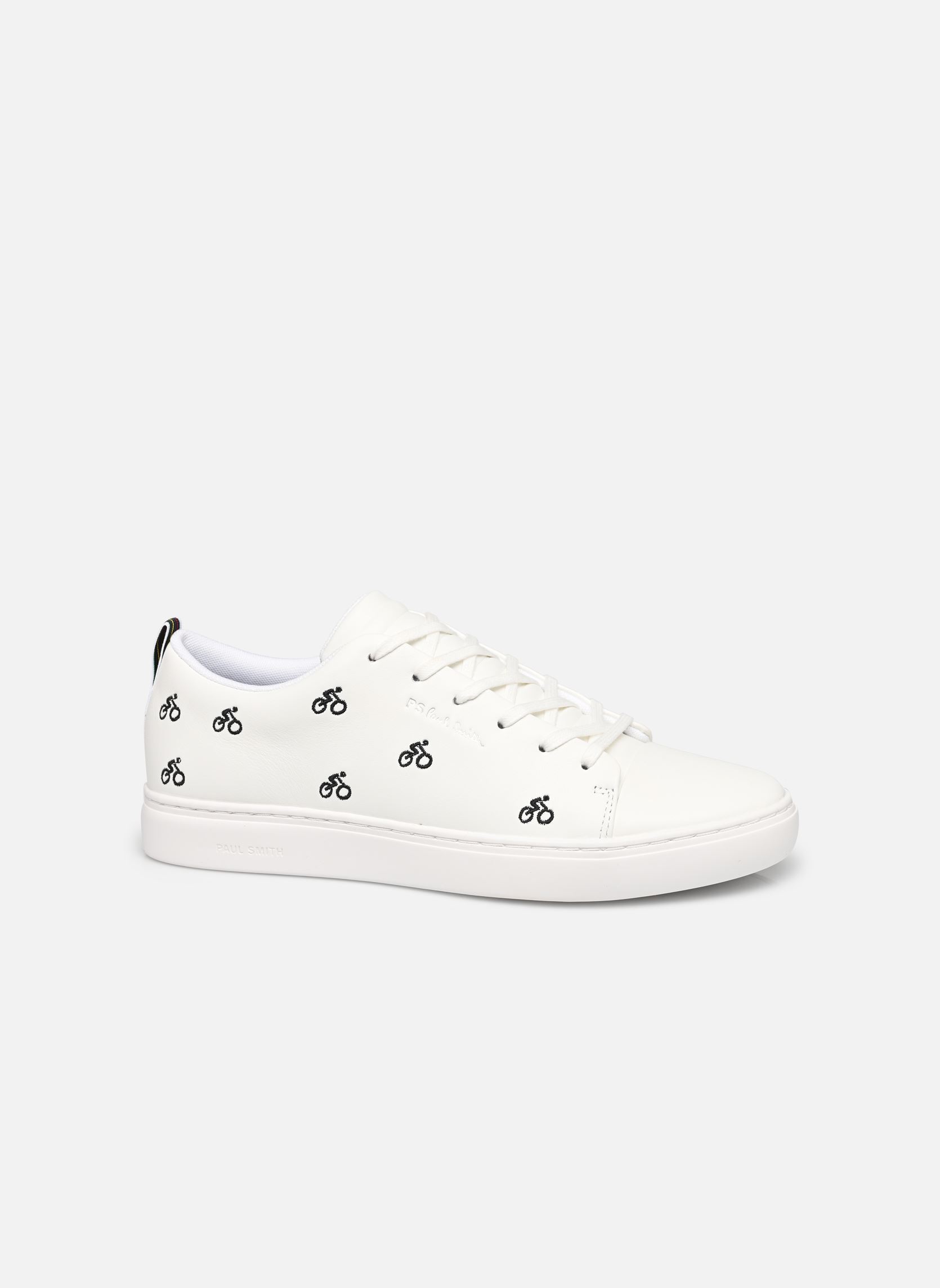 Niedrige Sneaker Lee herren weiß PS Paul Smith Niedrige Sneaker Lee herren weiß 01-WHITE CYCLE EMBROIDERY