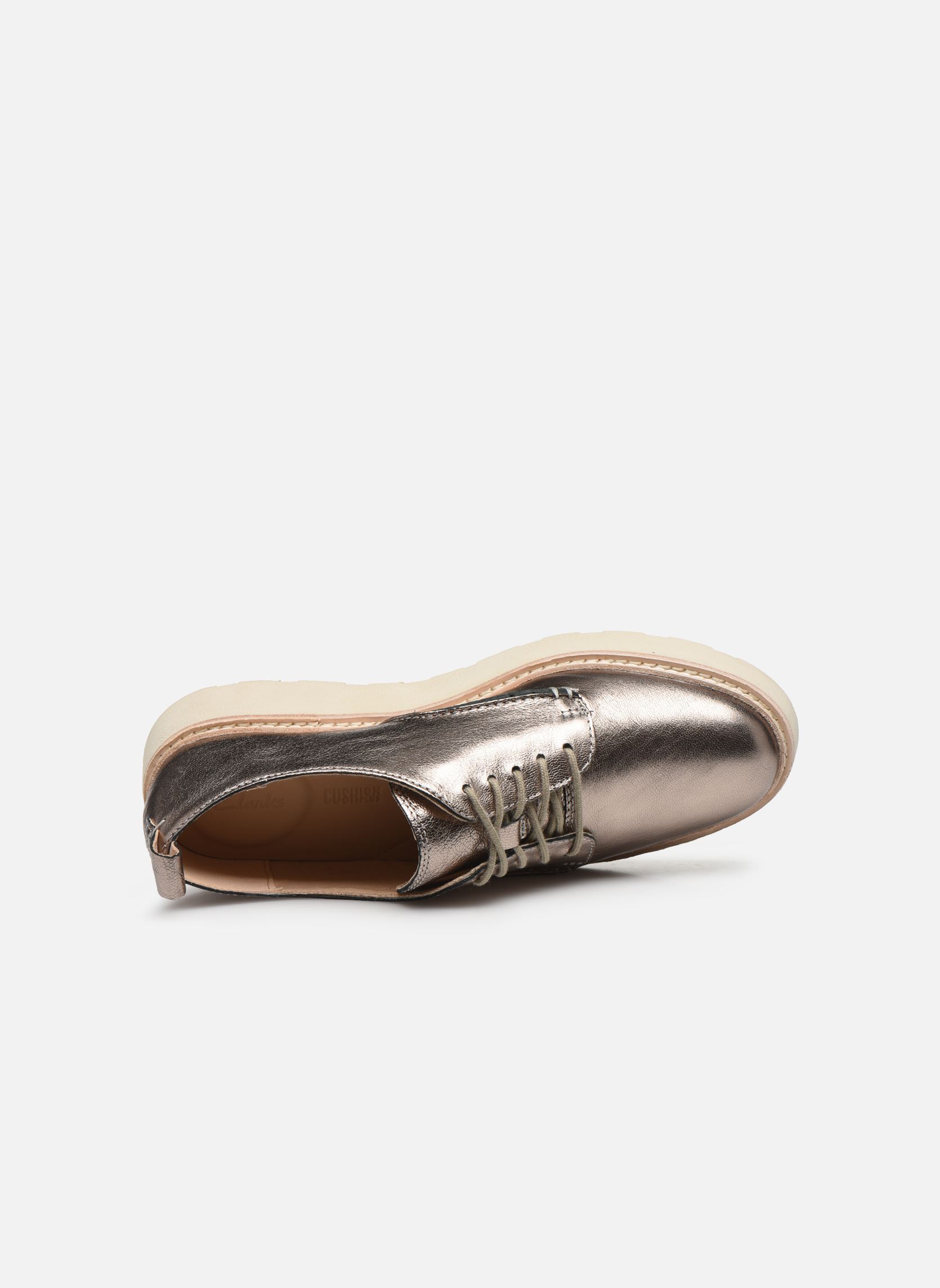 Derbies Trace Walk femme argent Clarks Derbies Trace Walk femme argent STONE