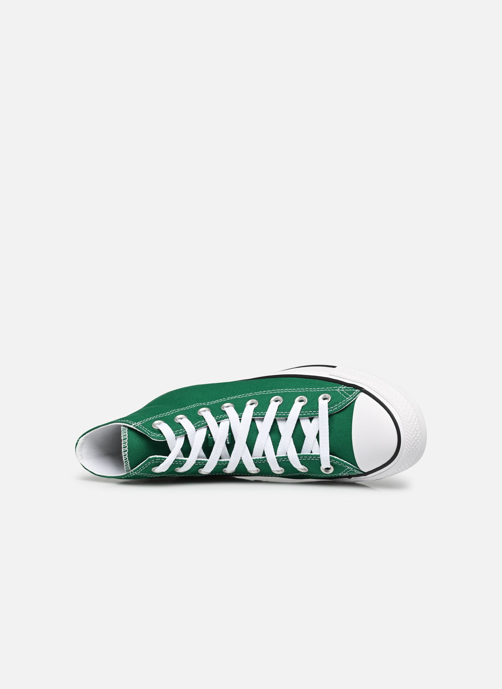 Leinen-Sneaker Chuck Taylor All Star Seasonal Color Hi herren grün Converse Leinen-Sneaker Chuck Taylor All Star Seasonal Color Hi herren grün AMAZON GREEN/WHITE/WHITE