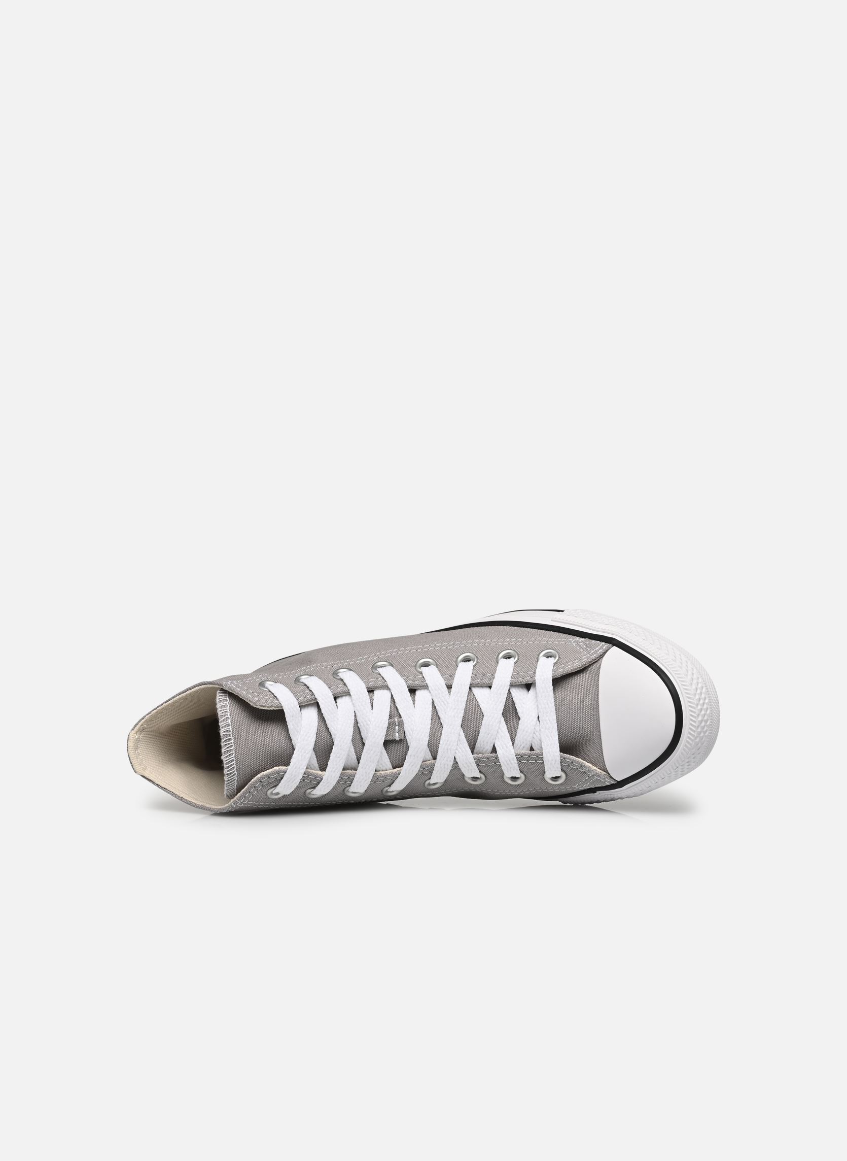 Leinen-Sneaker Chuck Taylor All Star Seasonal Color Hi herren grau Converse Leinen-Sneaker Chuck Taylor All Star Seasonal Color Hi herren grau TOTALLY NEUTRAL