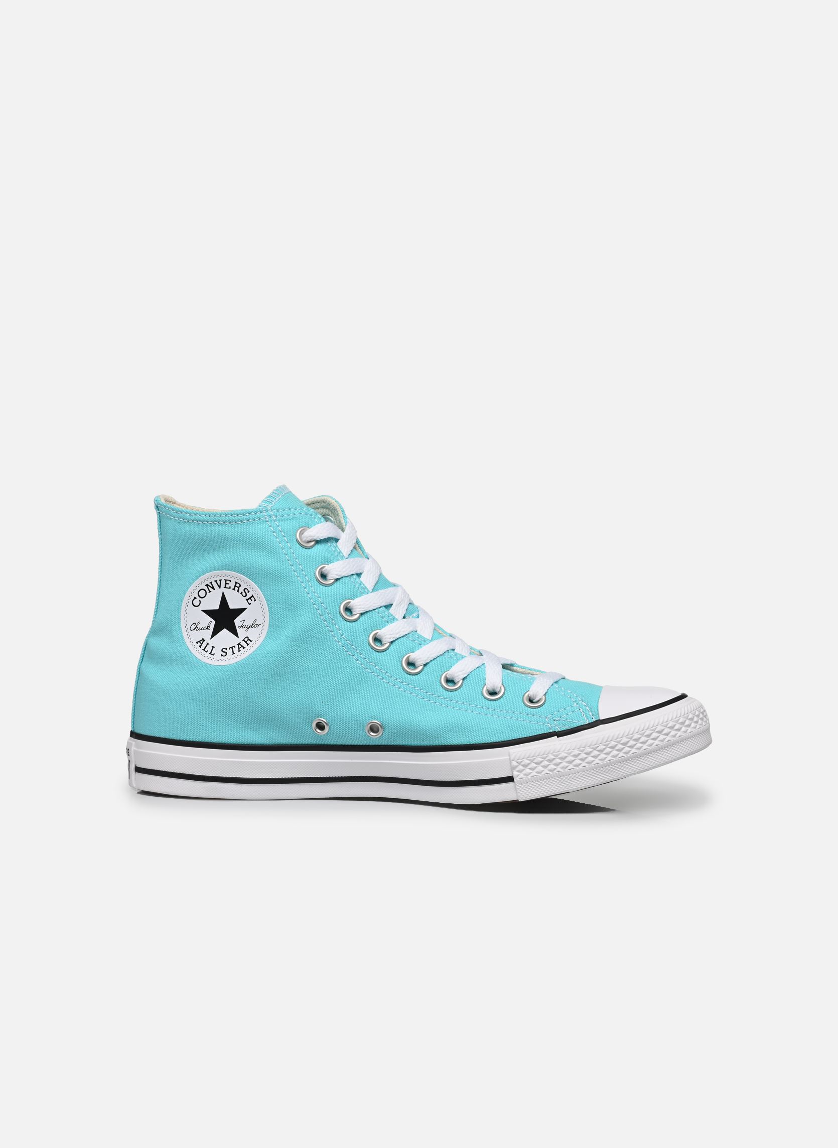 Print sneakers Chuck Taylor All Star Seasonal Color Hi heren blauw Converse Print sneakers Chuck Taylor All Star Seasonal Color Hi heren blauw DOUBLE CYAN