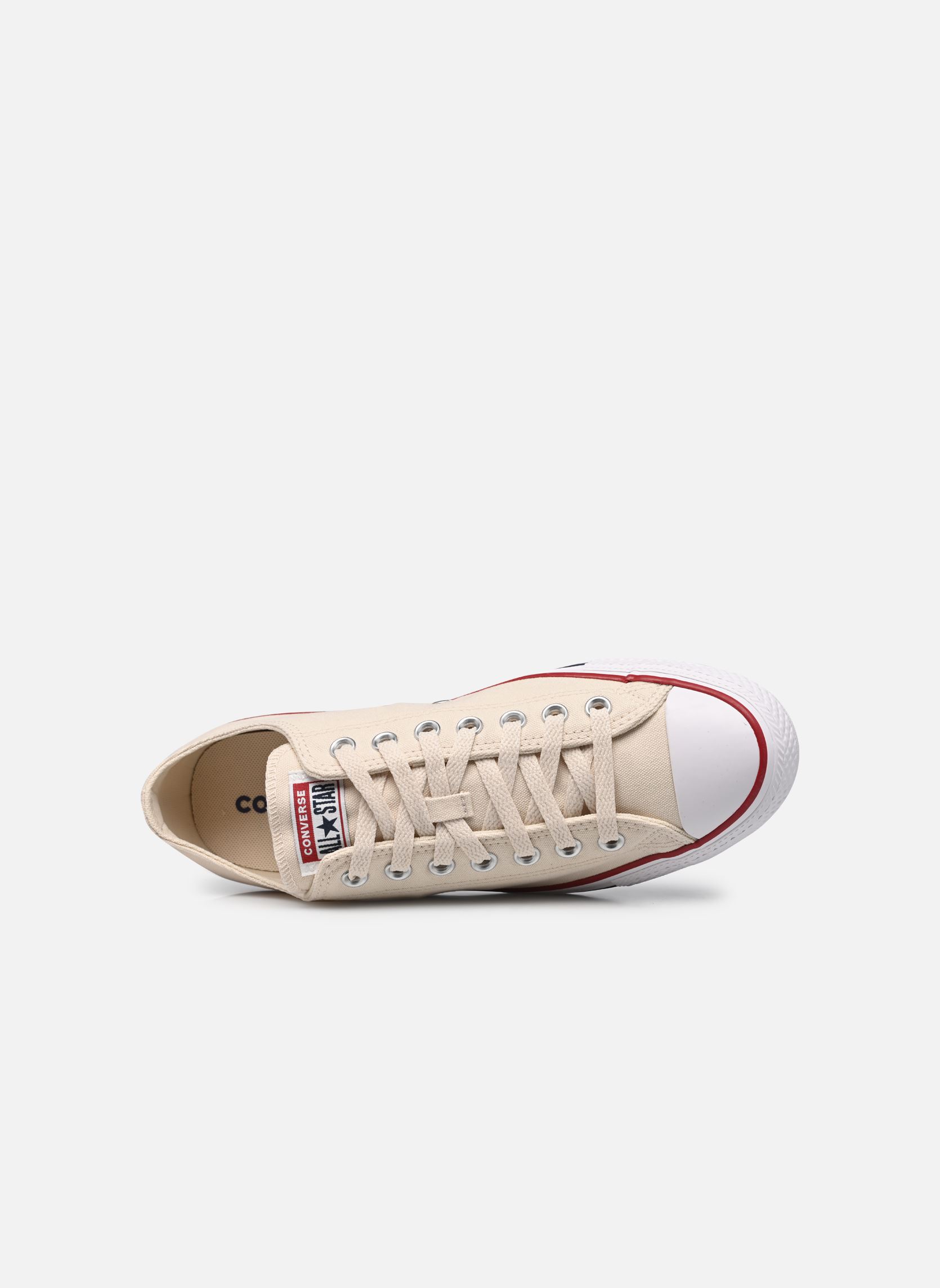Baskets toile Chuck Taylor All Star Seasonal Color Ox homme beige Converse Baskets toile Chuck Taylor All Star Seasonal Color Ox homme beige NATURAL IVORY