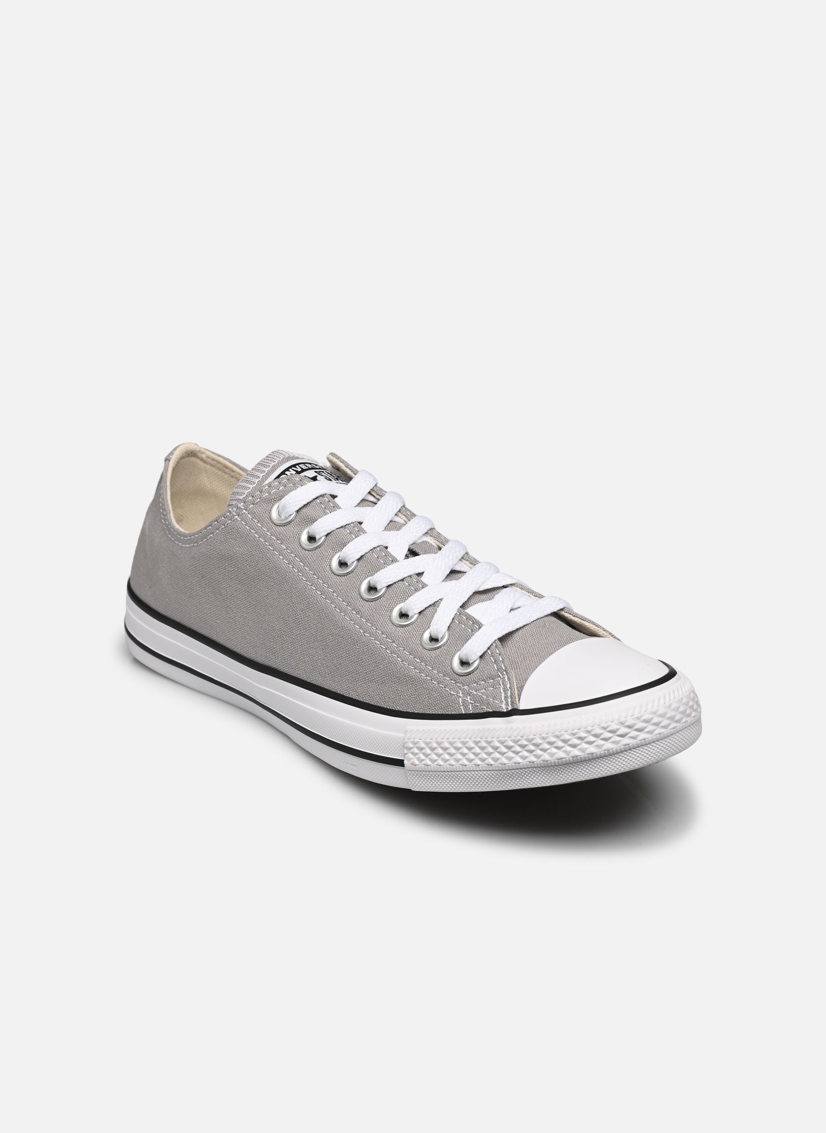 Leinen-Sneaker Chuck Taylor All Star Seasonal Color Ox herren grau Converse Leinen-Sneaker Chuck Taylor All Star Seasonal Color Ox herren grau TOTALLY NEUTRAL