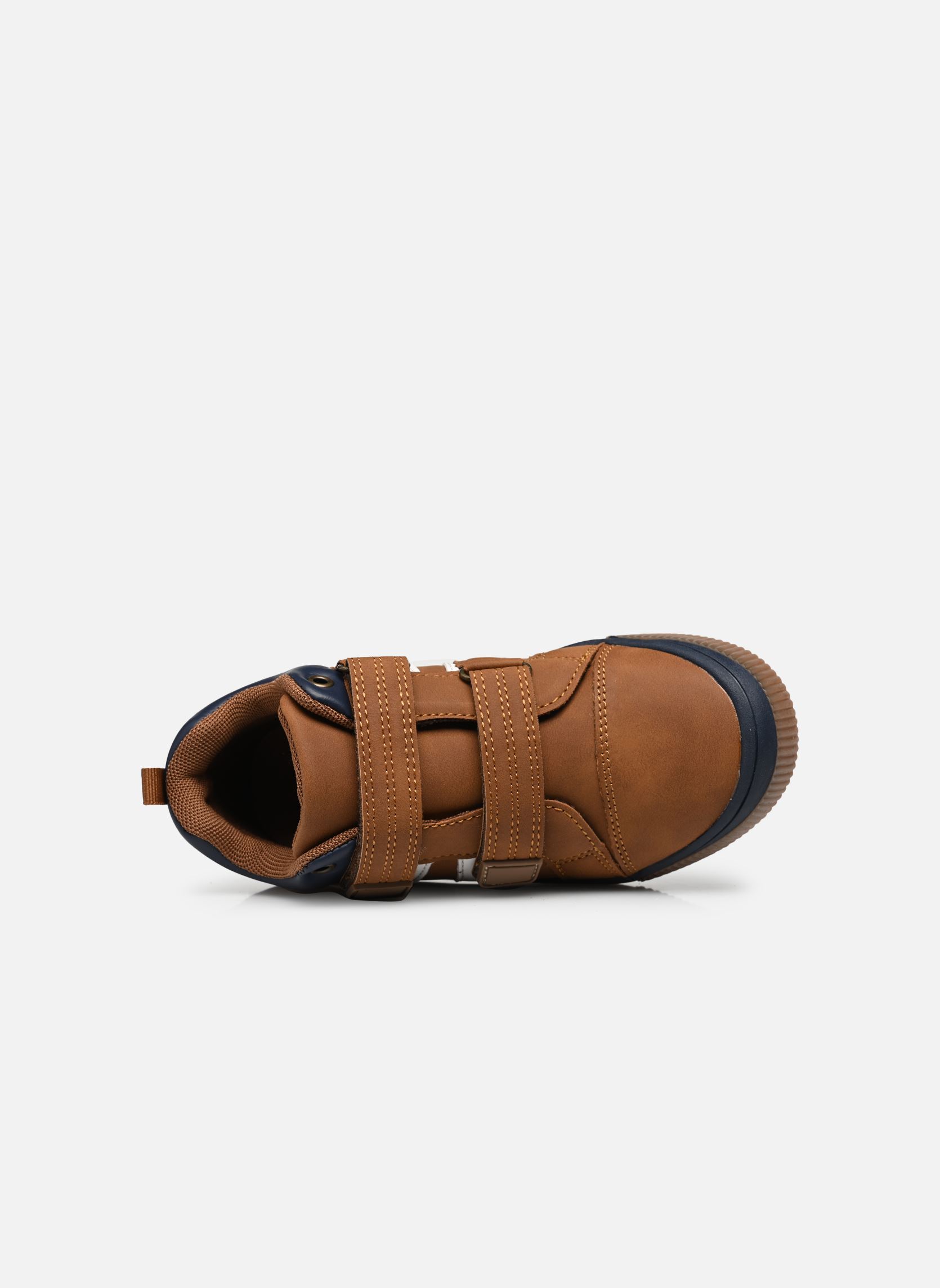 Zapatillas bajas KG - Basket haute niño marrón Vertbaudet Zapatillas bajas KG - Basket haute niño marrón MARRON