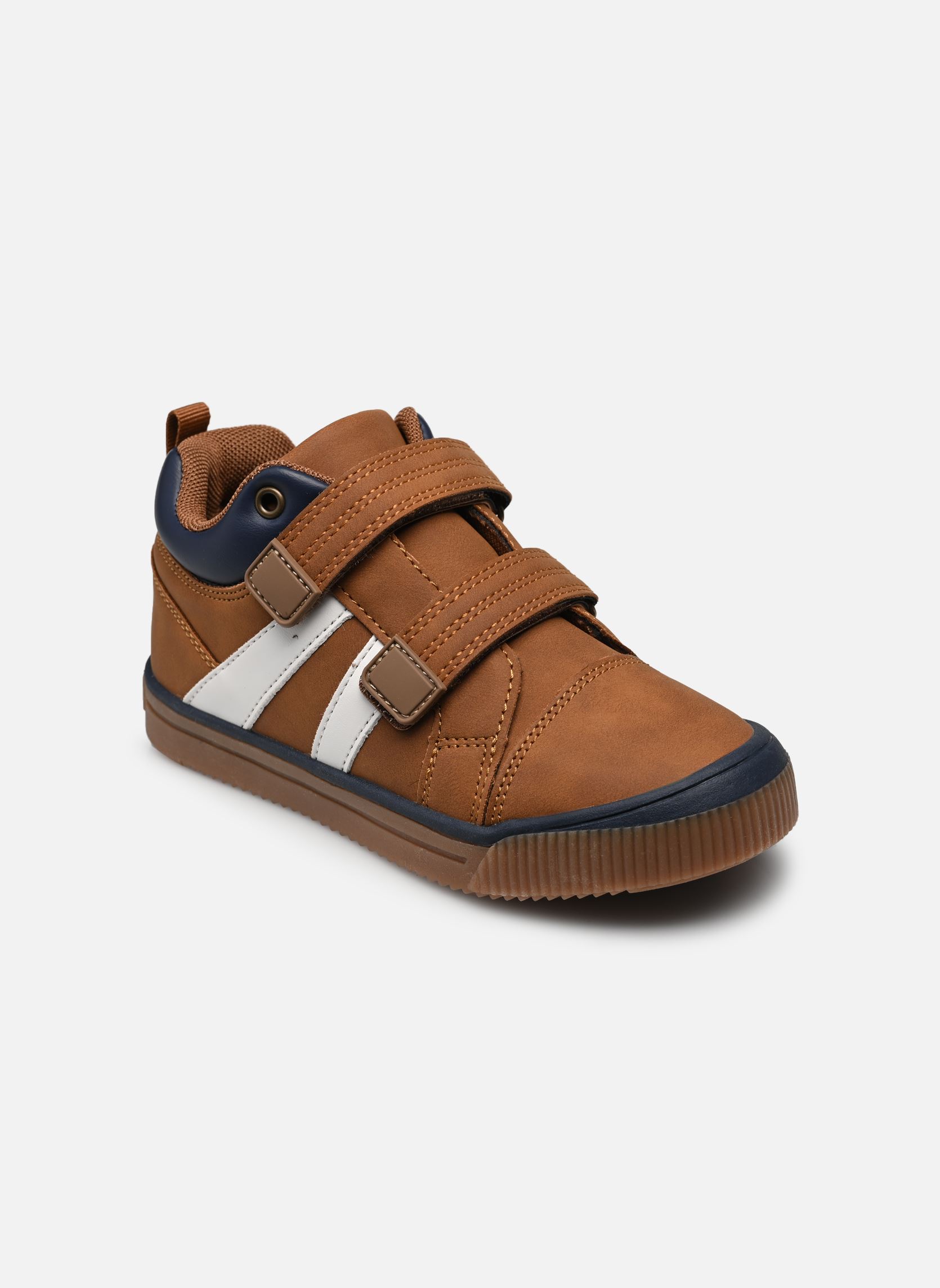 Zapatillas bajas KG - Basket haute niño marrón Vertbaudet Zapatillas bajas KG - Basket haute niño marrón MARRON
