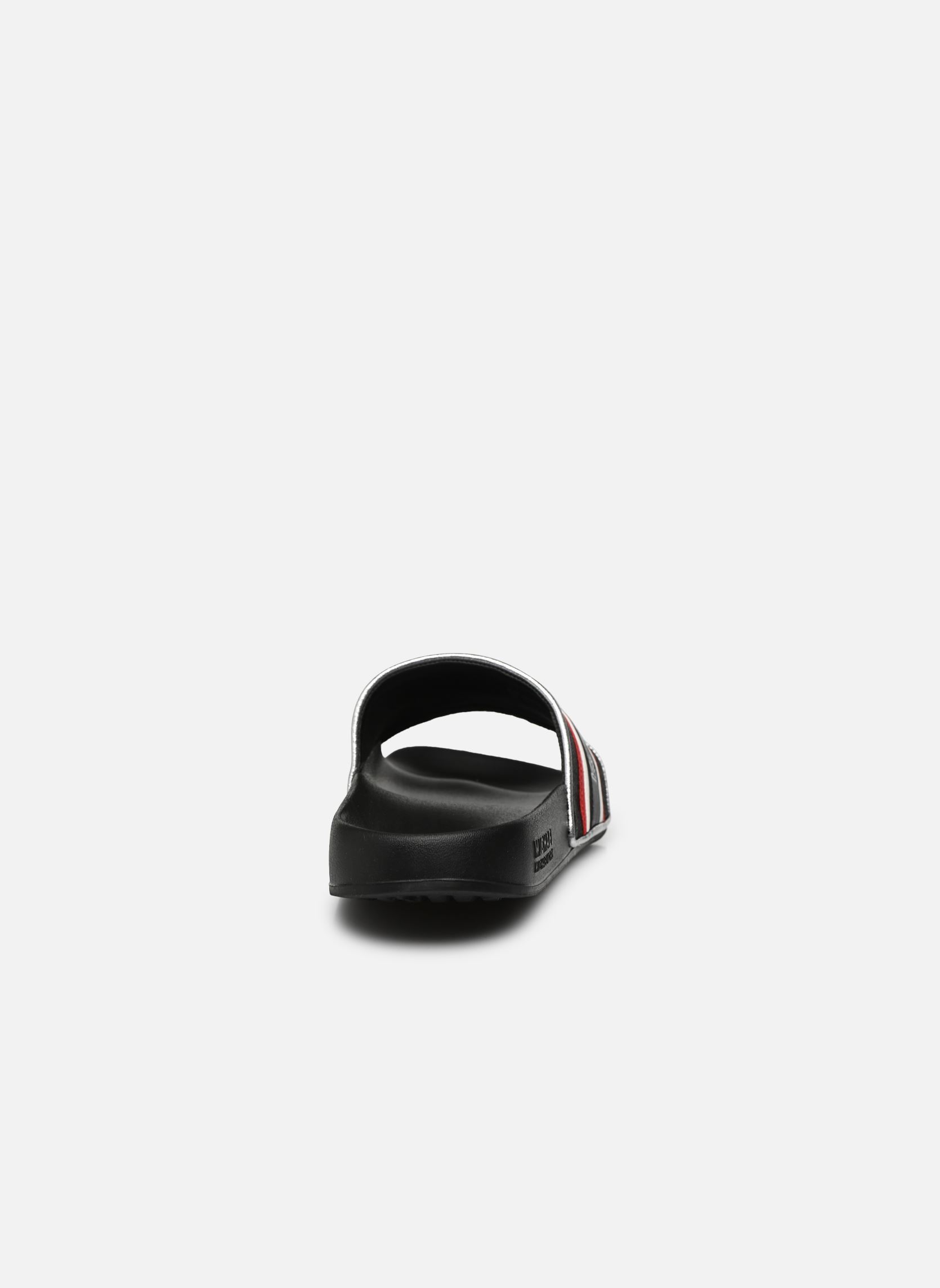 Pantoletten GILMORE SLIDE damen schwarz Michael Michael Kors Pantoletten GILMORE SLIDE damen schwarz BLK/CRIMSON